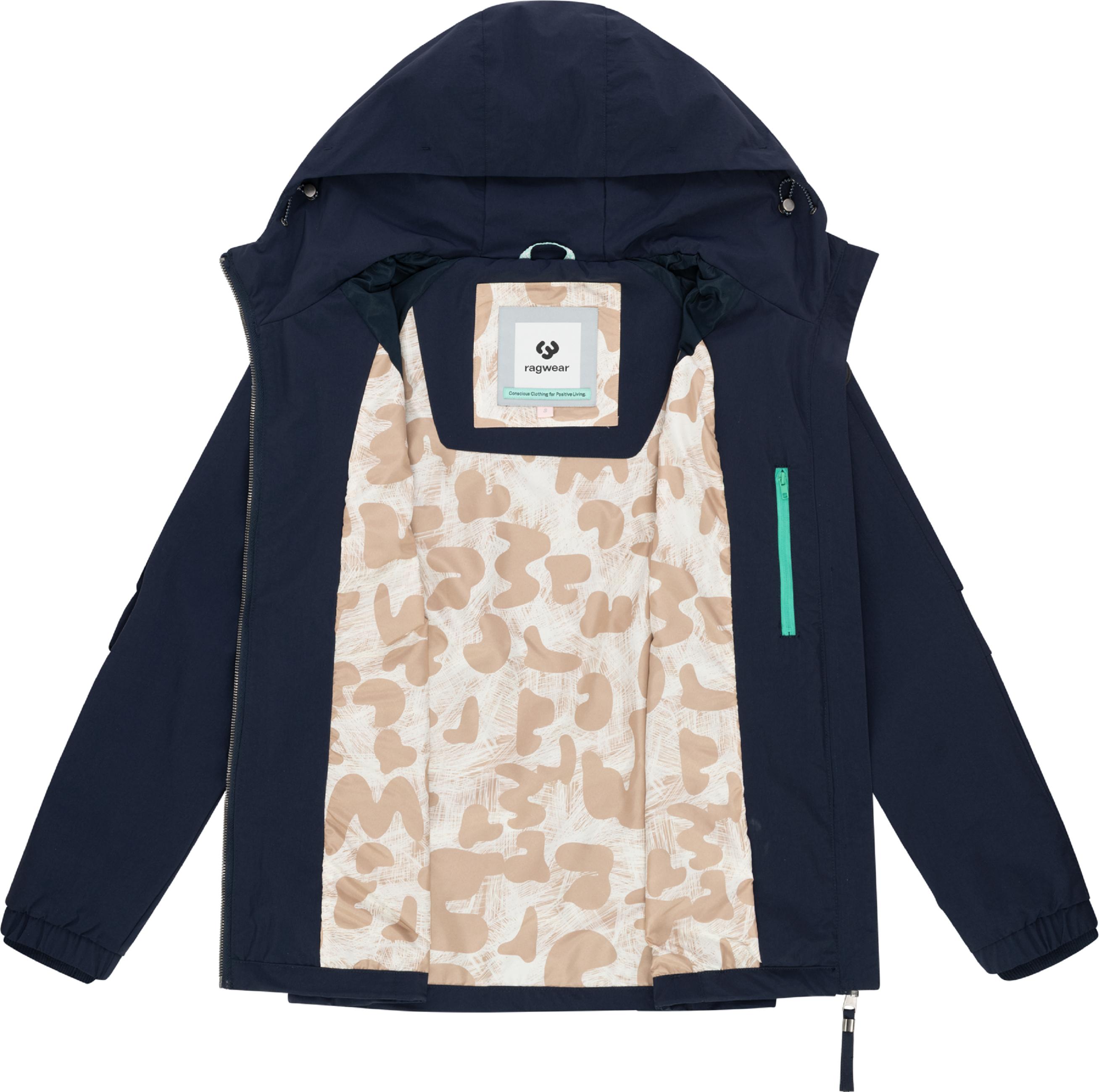 Wasserdichte und atmungsaktive Übergangsjacke "Dizzea" Navy