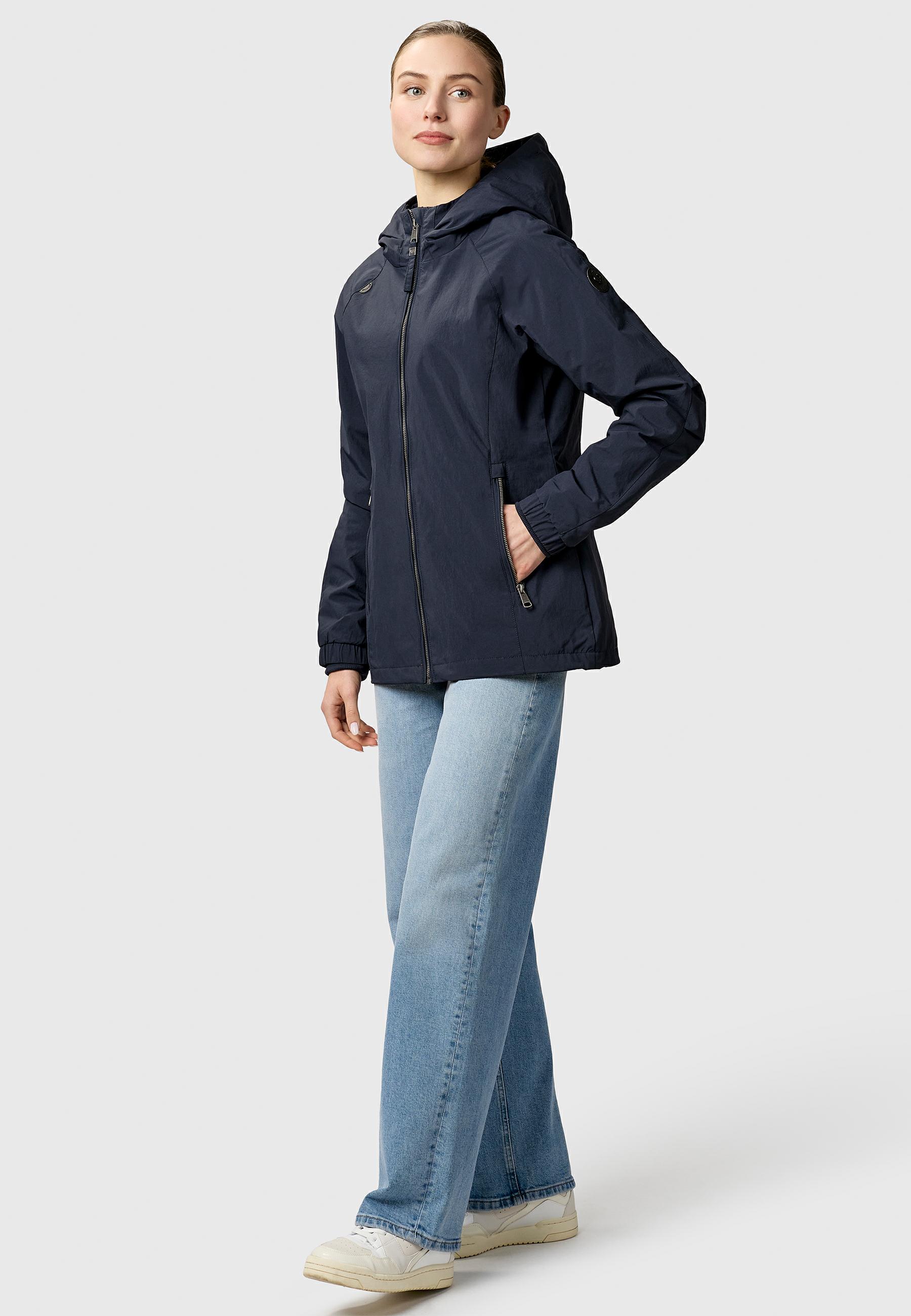 Wasserdichte und atmungsaktive Übergangsjacke "Dizzea" Navy