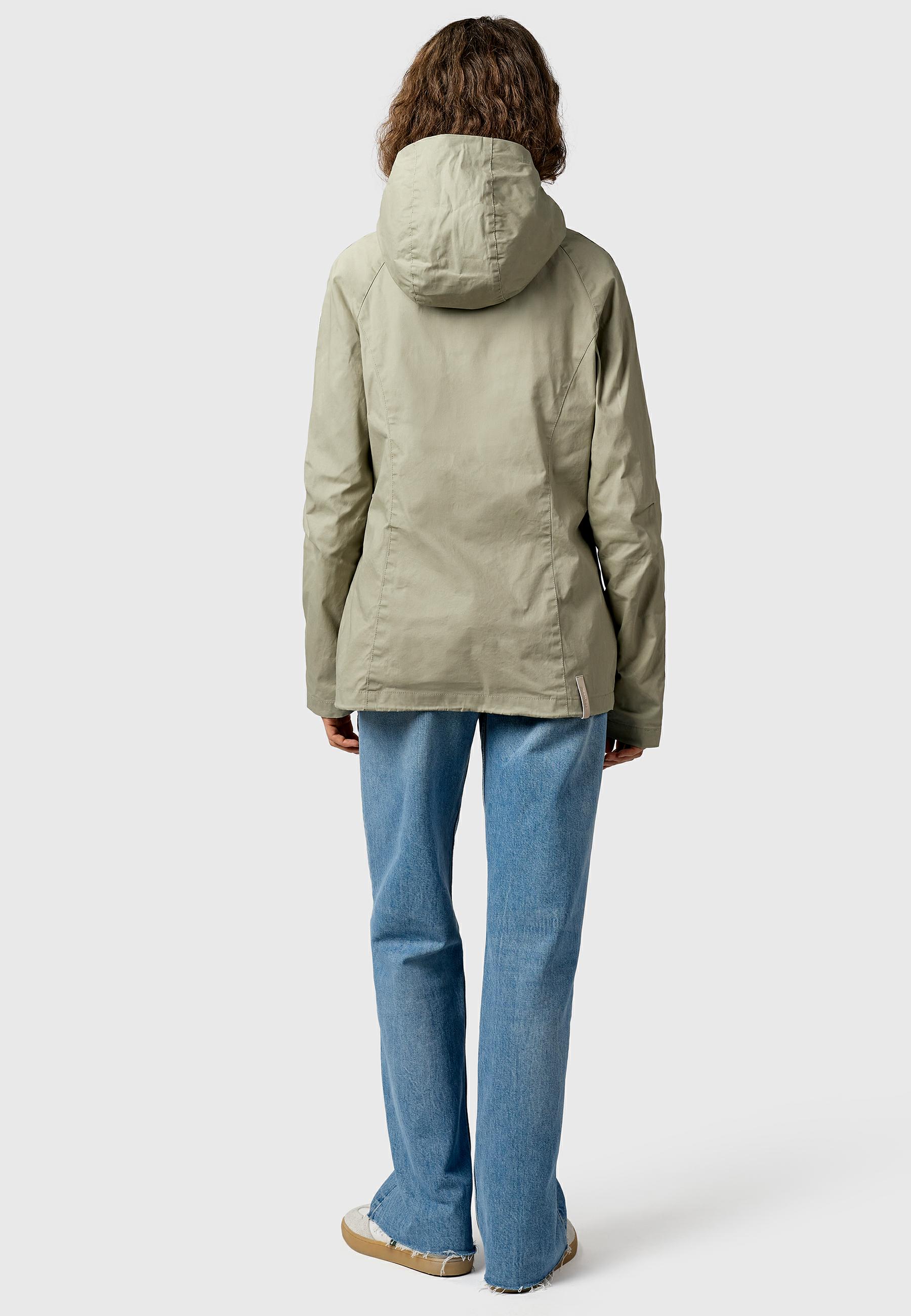 Wasserabweisende Jacke "Dizzea Vintage YOUMODO" Dusty Olive
