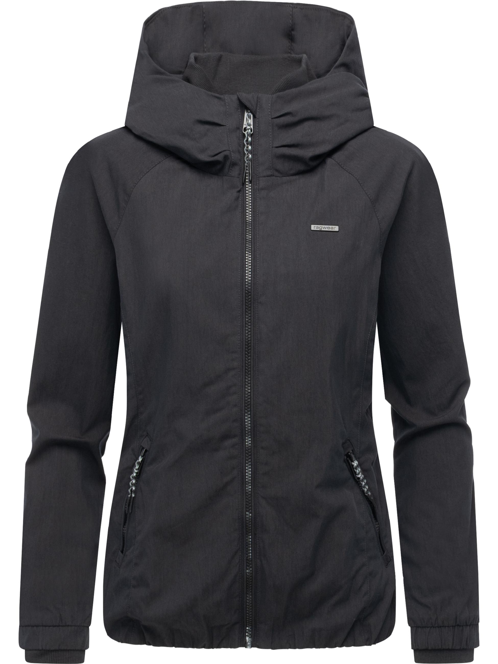 Leichte Outdoorjacke mit Kapuze "Dizzie A YOUMODO" Black