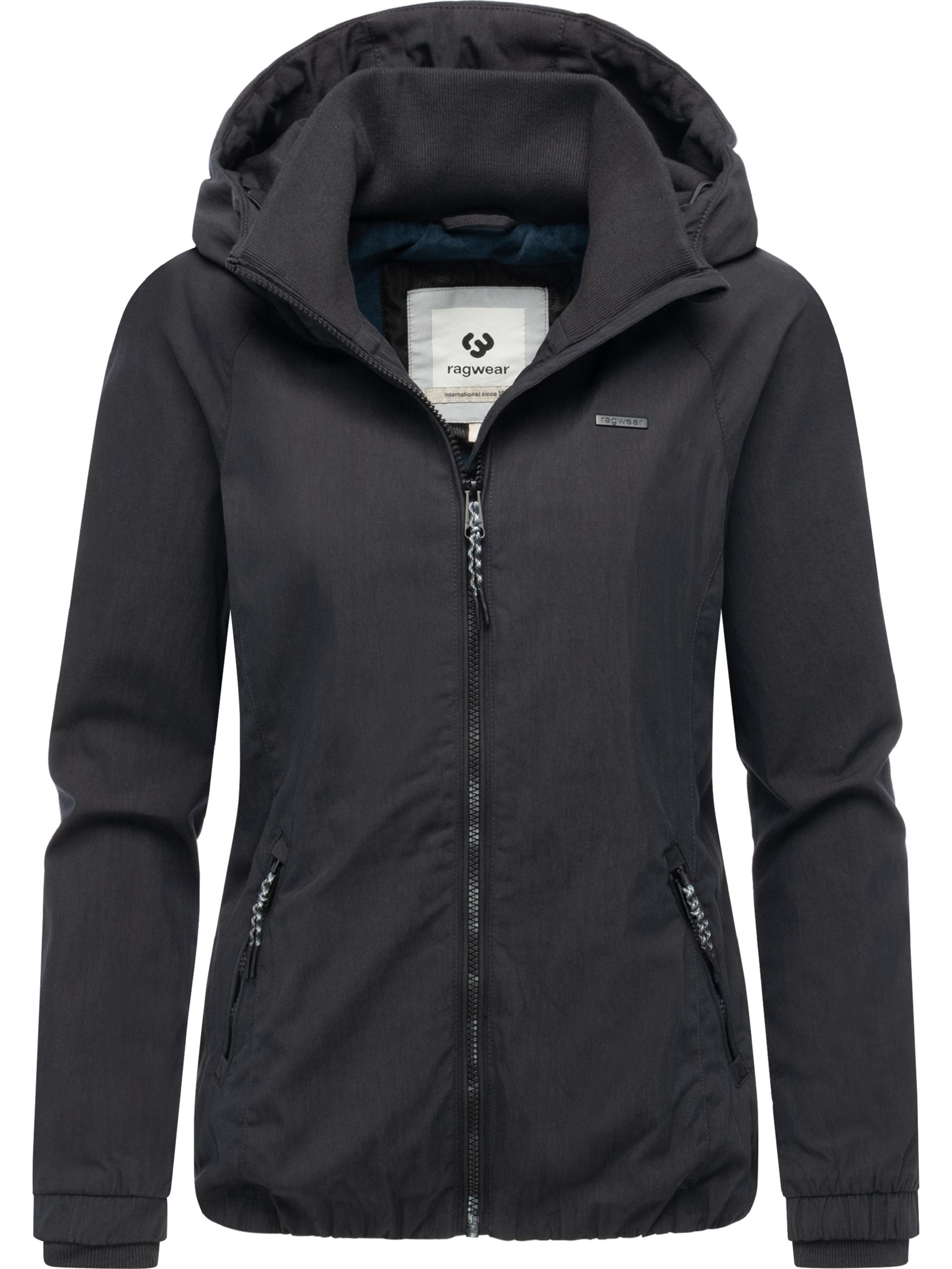 Leichte Outdoorjacke mit Kapuze "Dizzie A YOUMODO" Black