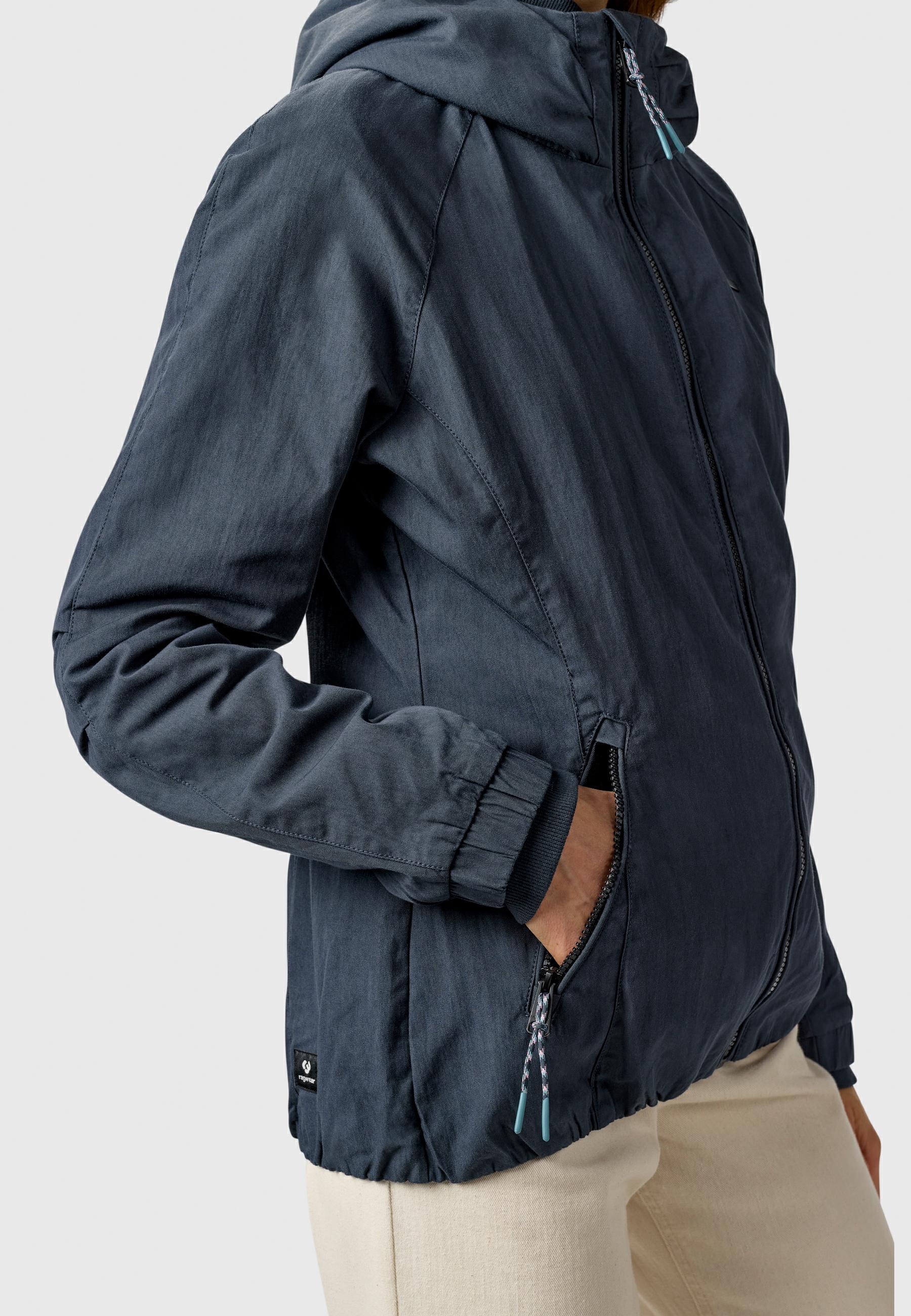 Leichte Outdoorjacke mit Kapuze "Dizzie A YOUMODO" Navy