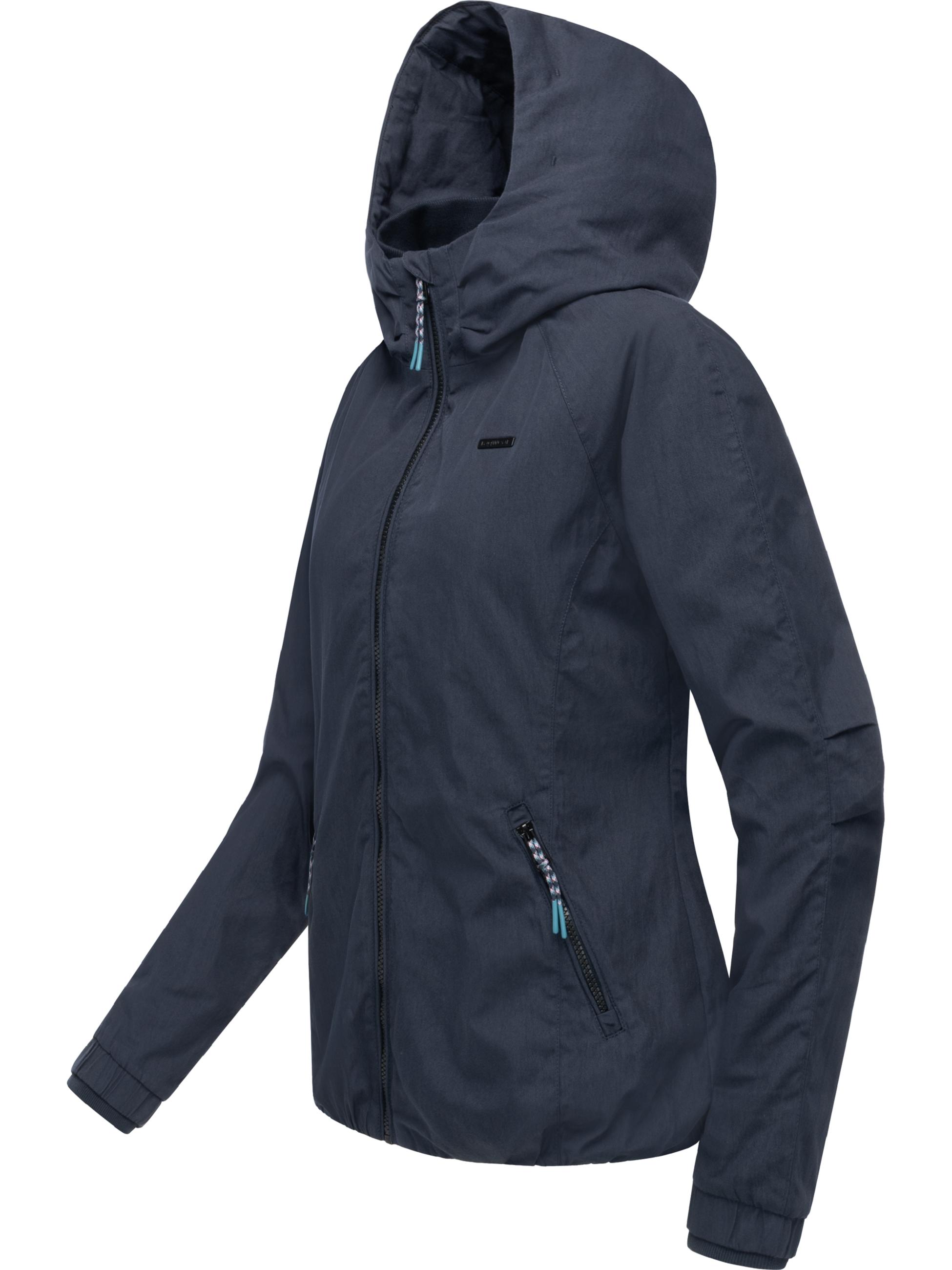 Leichte Outdoorjacke mit Kapuze "Dizzie A YOUMODO" Navy