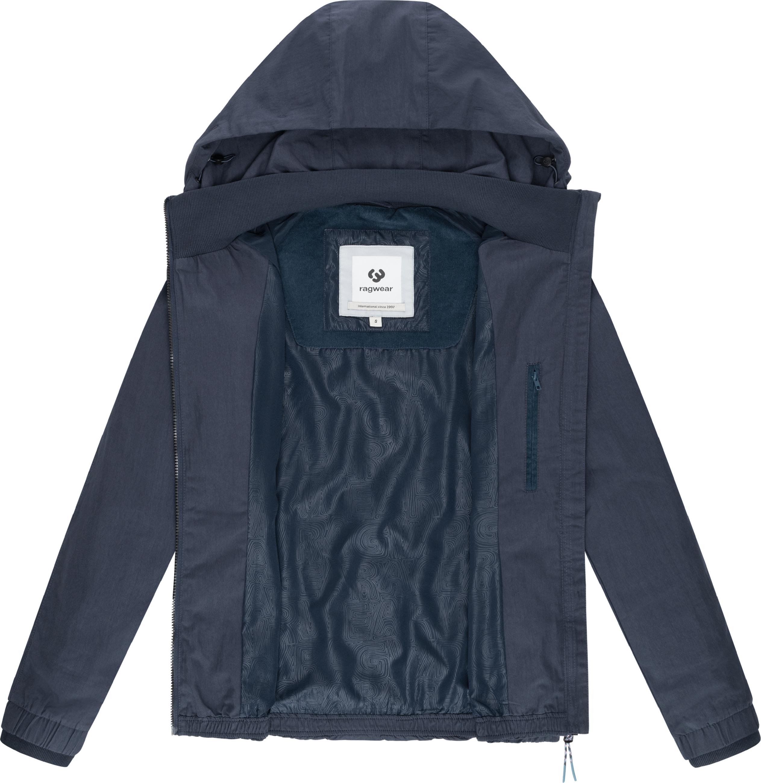 Leichte Outdoorjacke mit Kapuze "Dizzie A YOUMODO" Navy