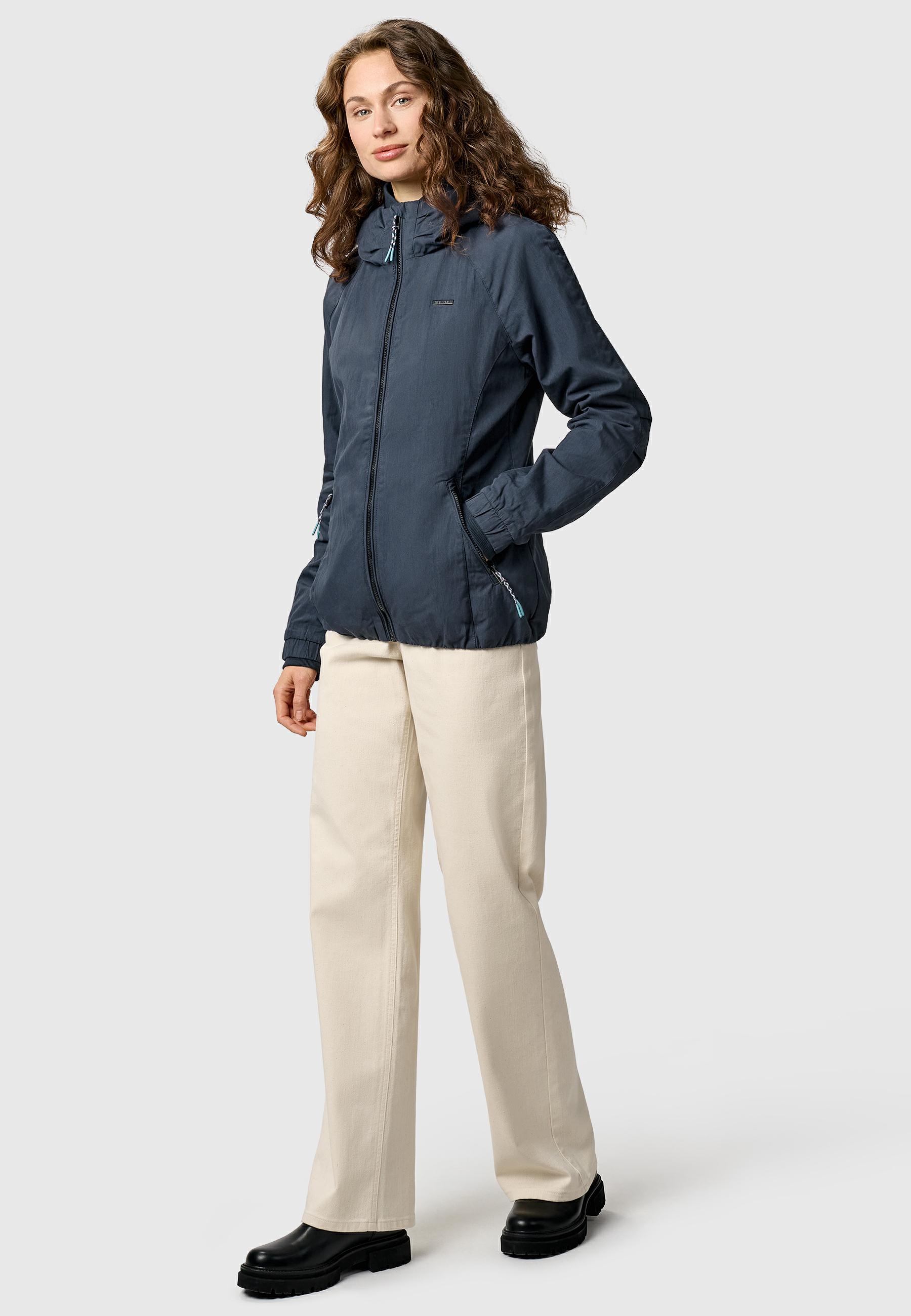 Leichte Outdoorjacke mit Kapuze "Dizzie A YOUMODO" Navy