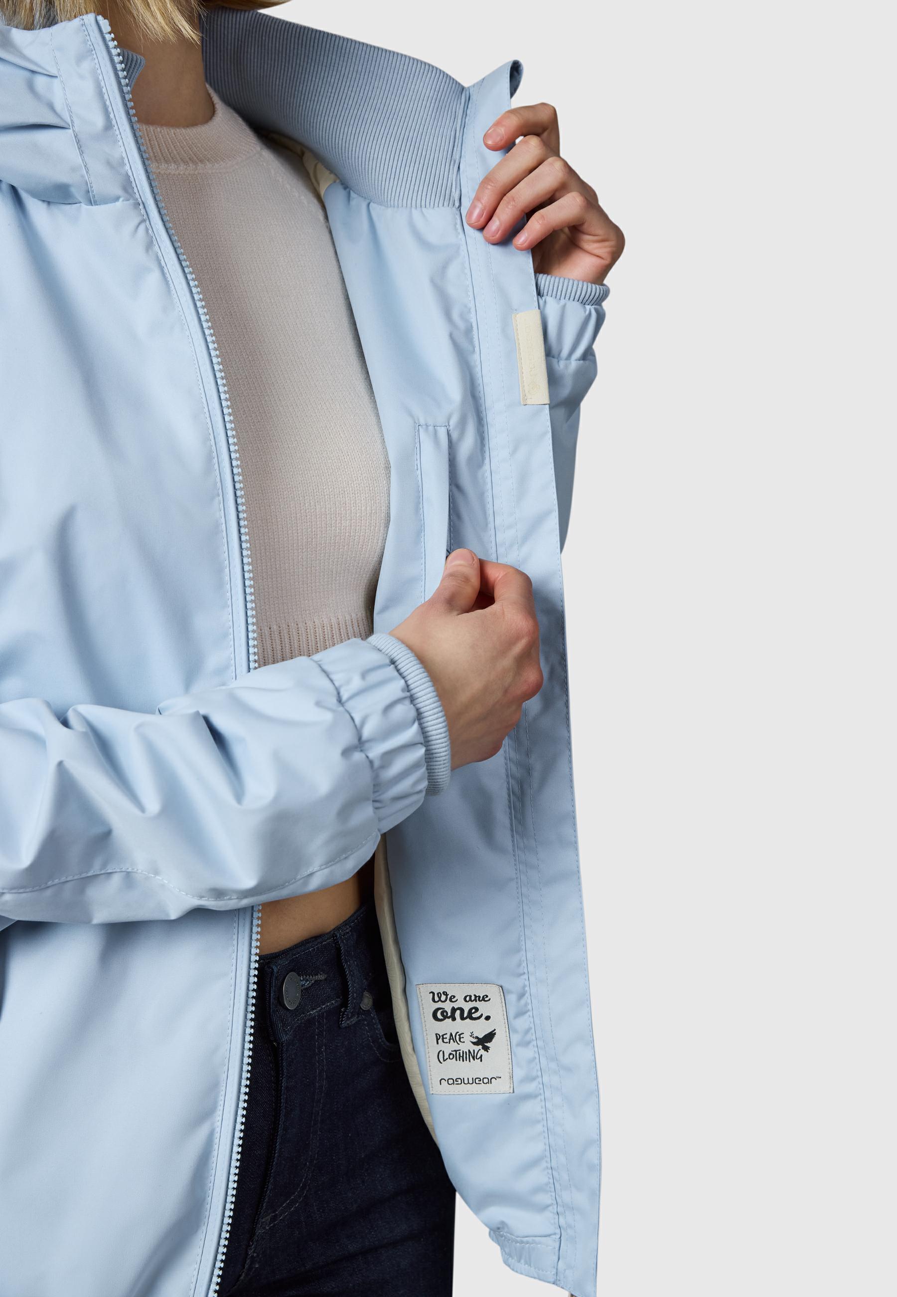 Wasserdichte Übergangsjacke mit Kapuze "Dizzie" Arctic Blue26