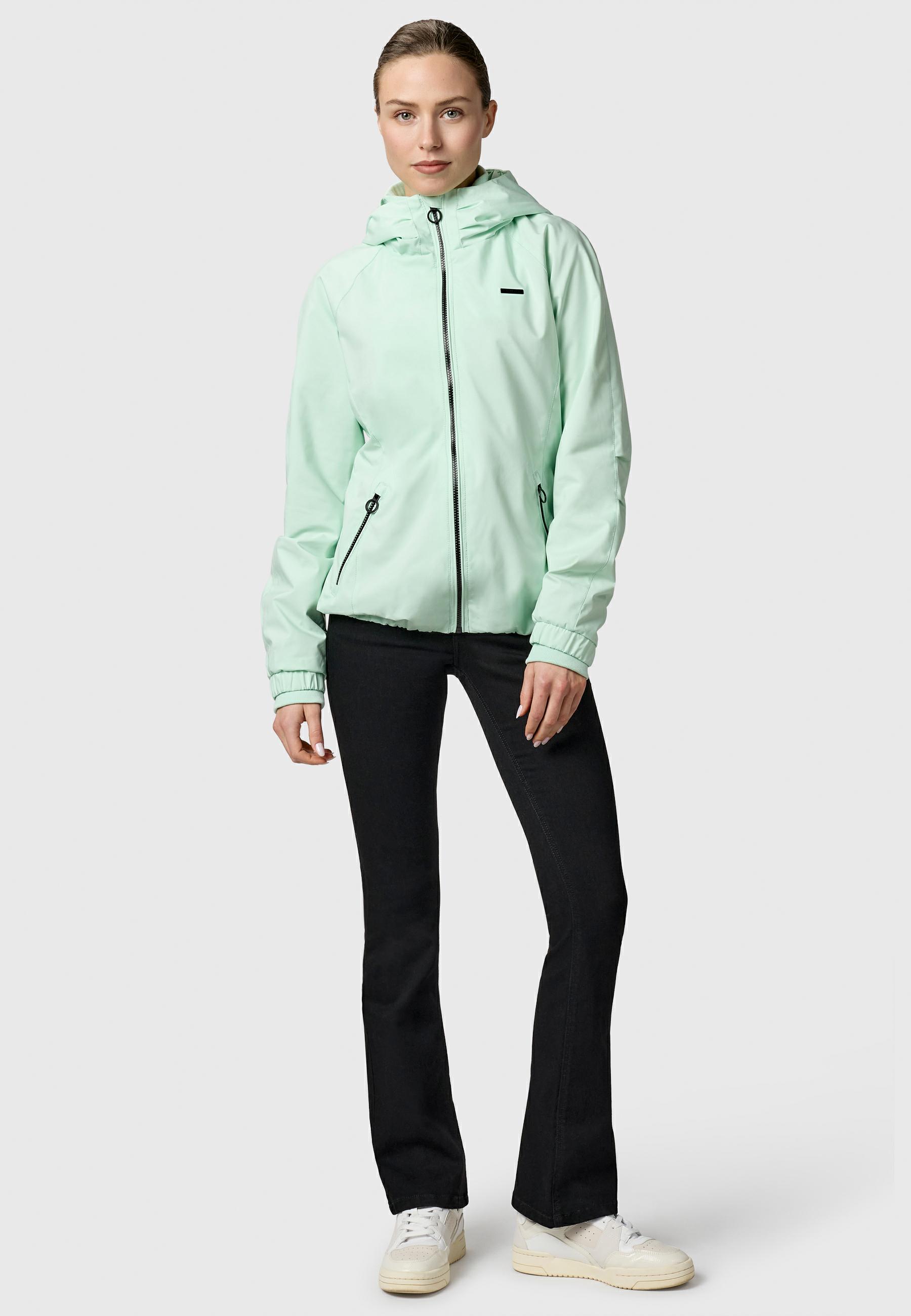 Wasserdichte Outdoorjacke mit Kapuze "Dizzie B YOUMODO" Mint