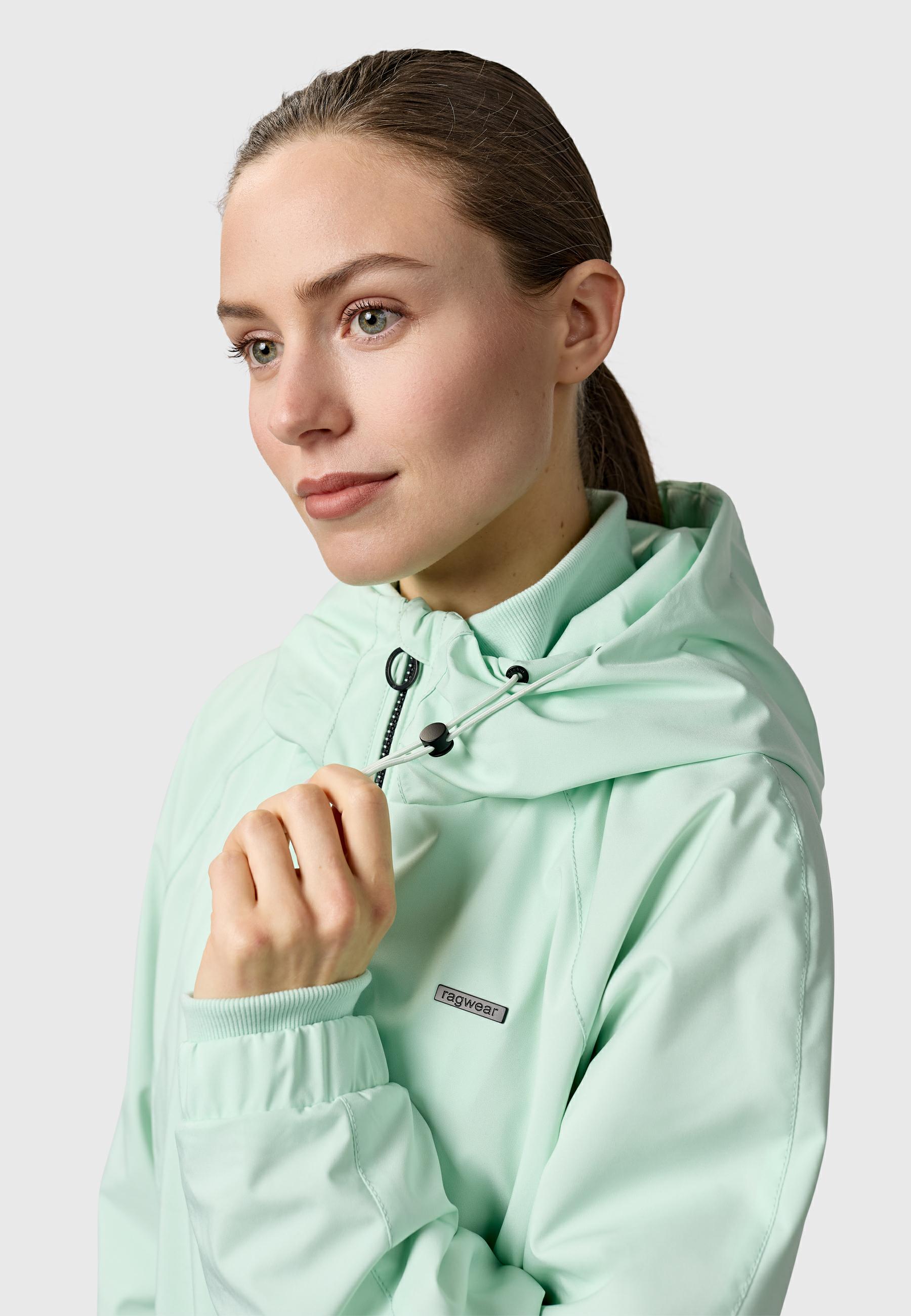 Wasserdichte Outdoorjacke mit Kapuze "Dizzie B YOUMODO" Mint