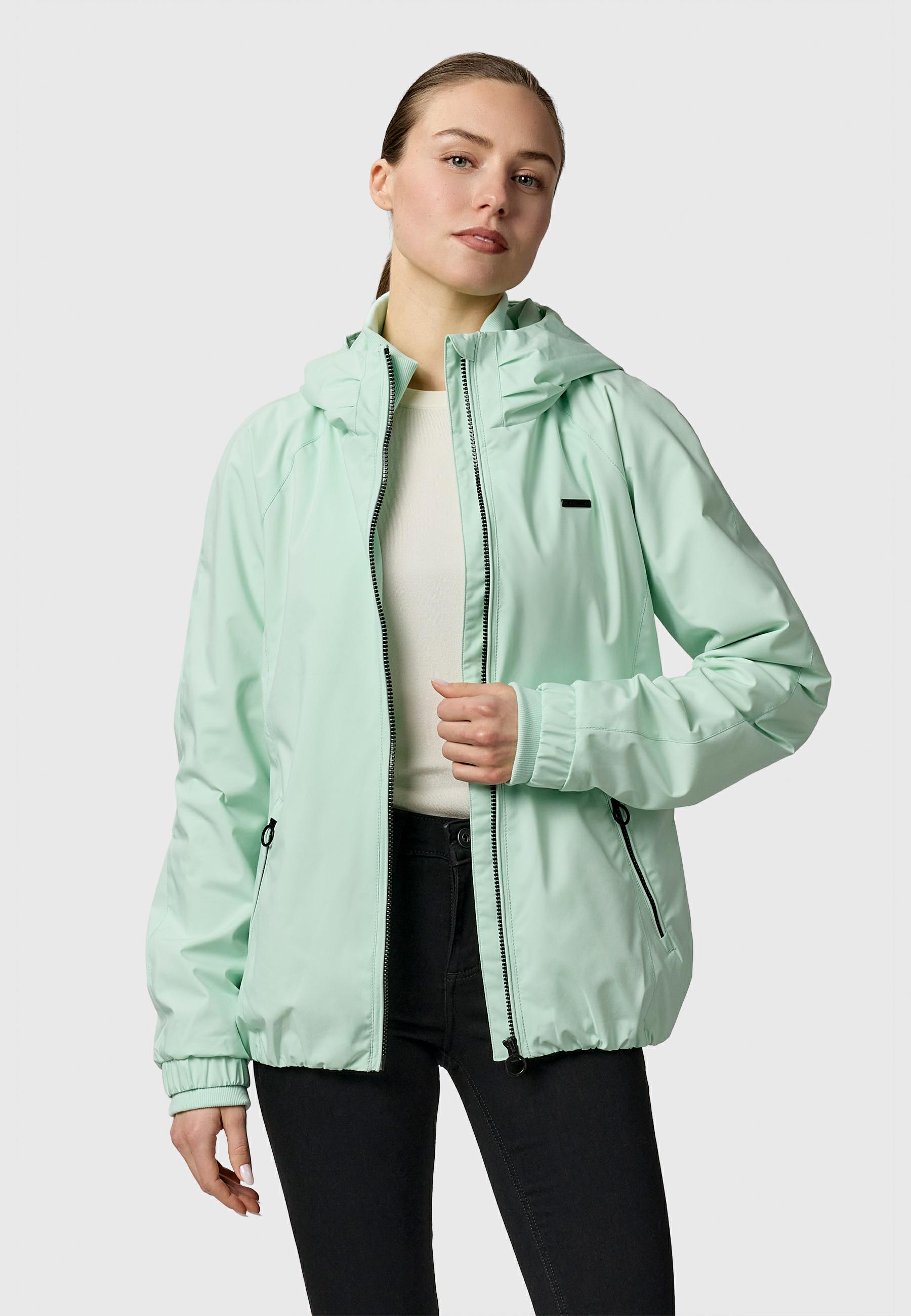 Wasserdichte Outdoorjacke mit Kapuze "Dizzie B YOUMODO" Mint