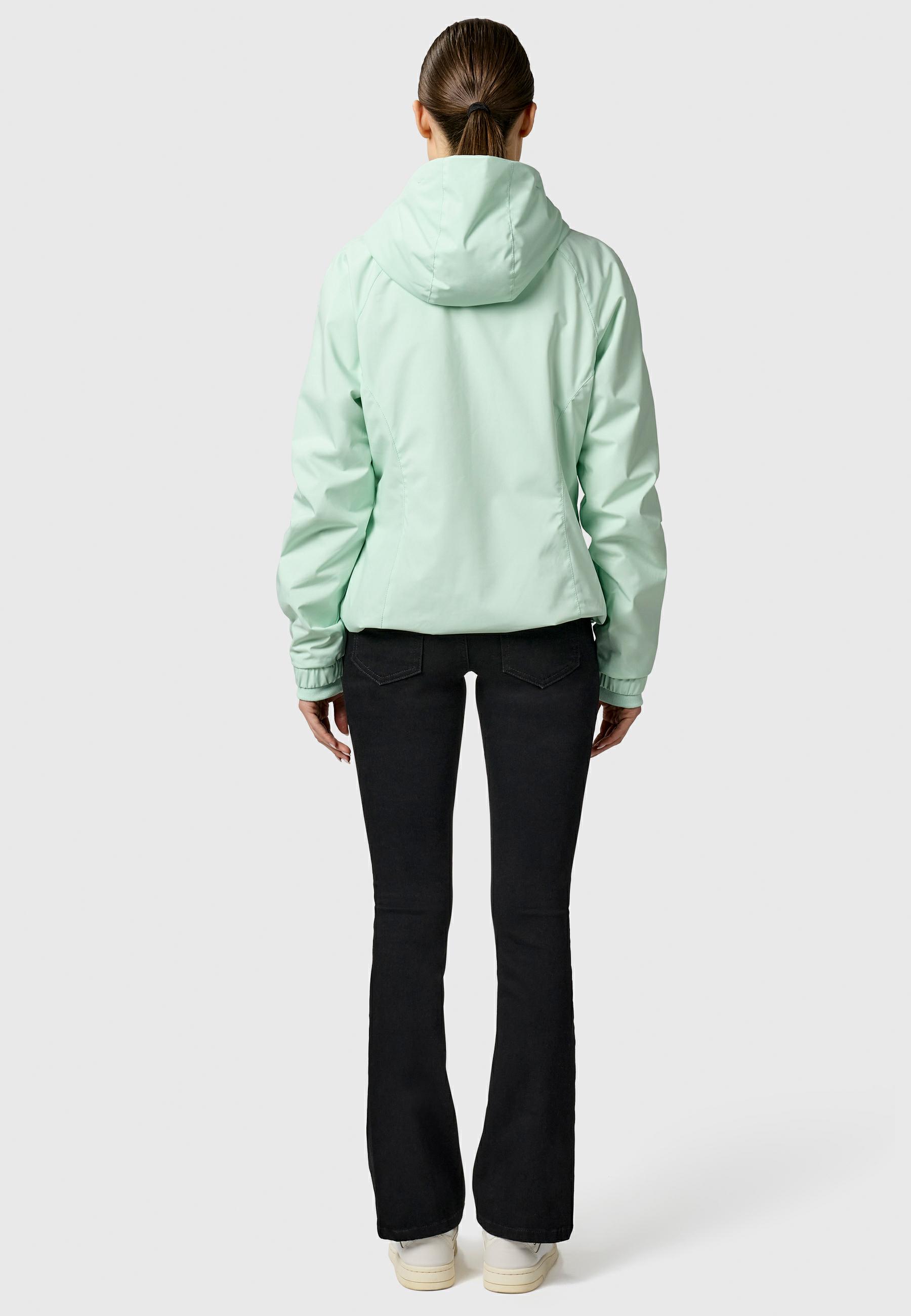 Wasserdichte Outdoorjacke mit Kapuze "Dizzie B YOUMODO" Mint