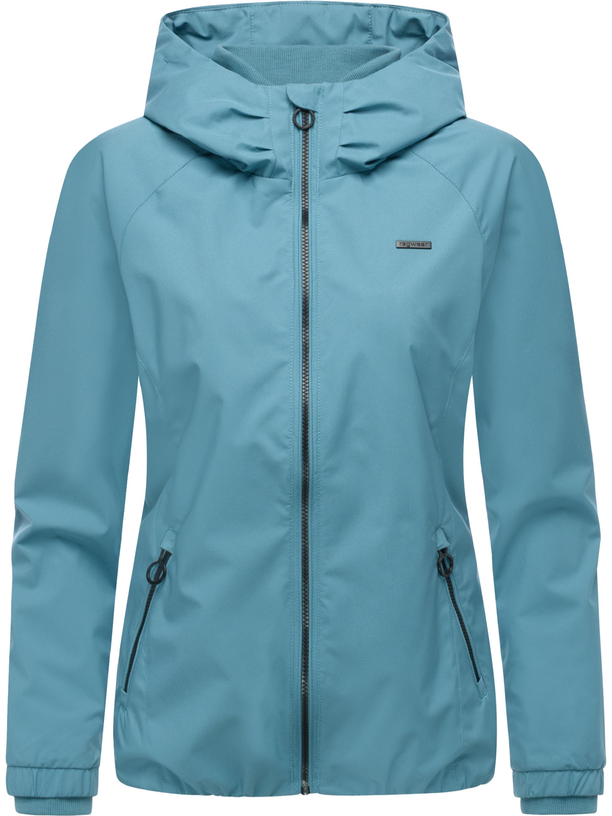 Wasserdichte Outdoorjacke mit Kapuze "Dizzie B YOUMODO" Stone Blue