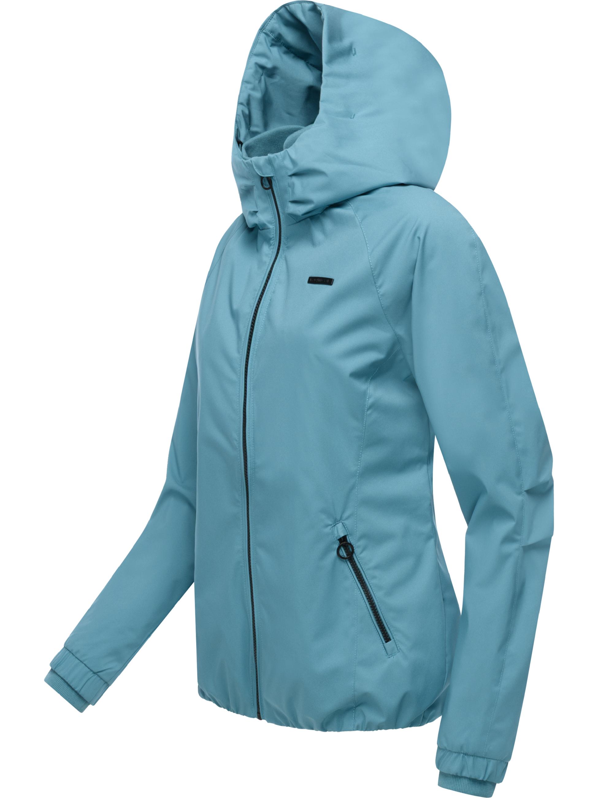 Wasserdichte Outdoorjacke mit Kapuze "Dizzie B YOUMODO" Stone Blue