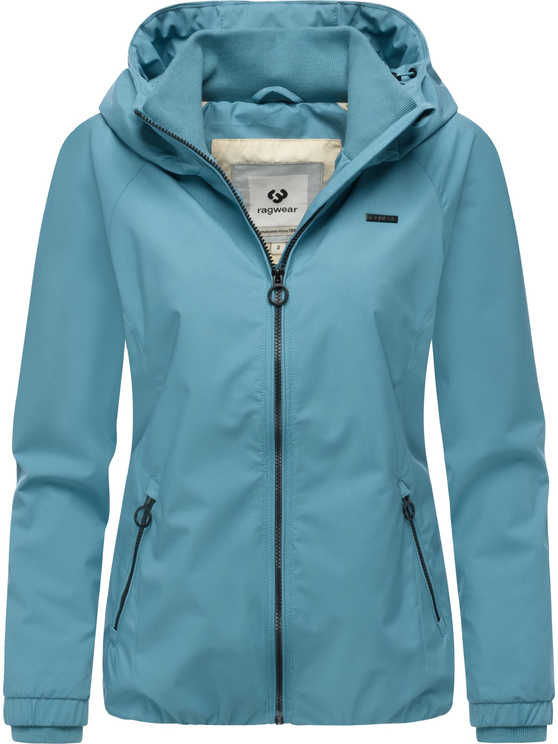 Wasserdichte Outdoorjacke mit Kapuze "Dizzie B YOUMODO" Stone Blue