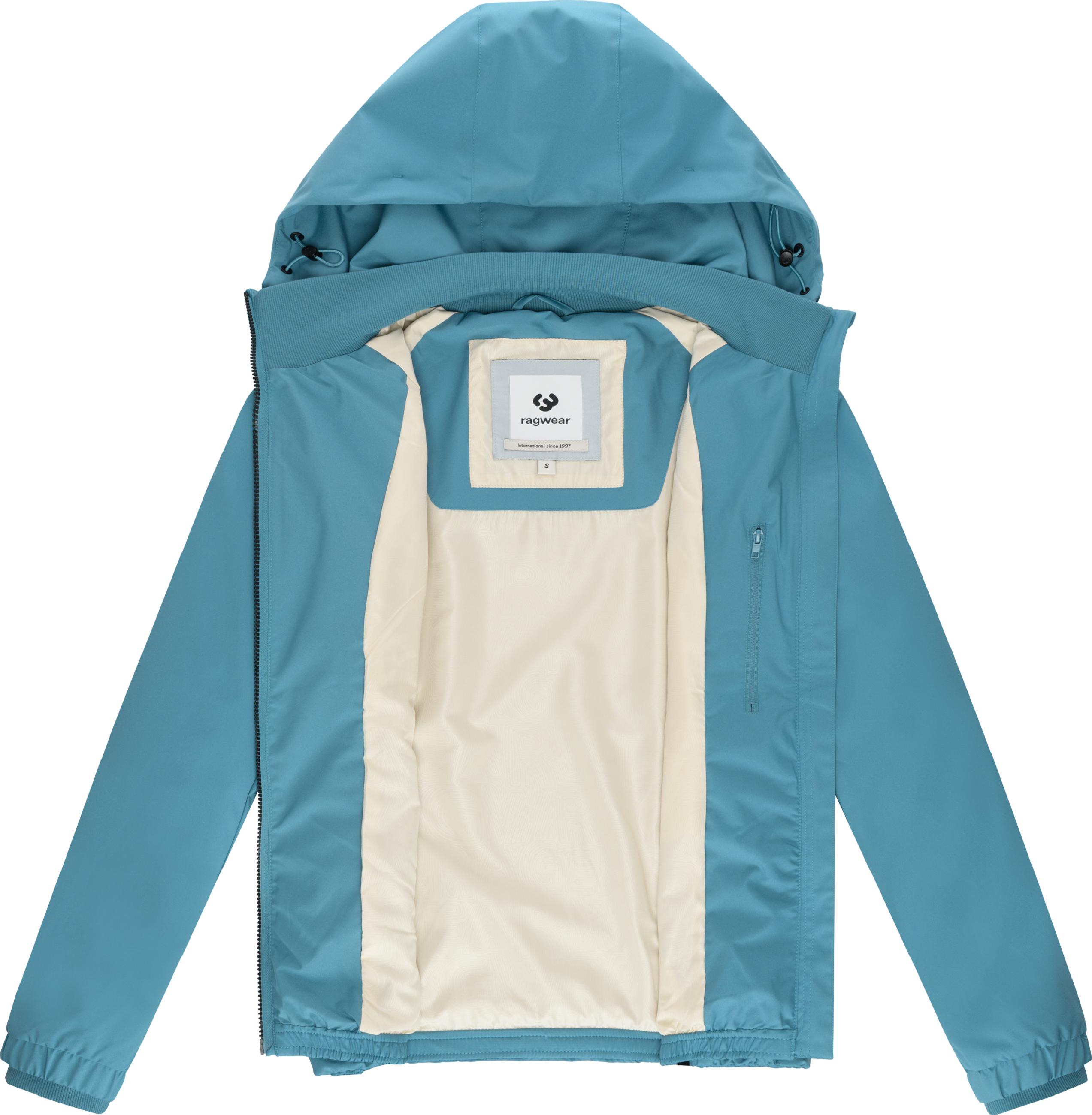 Wasserdichte Outdoorjacke mit Kapuze "Dizzie B YOUMODO" Stone Blue