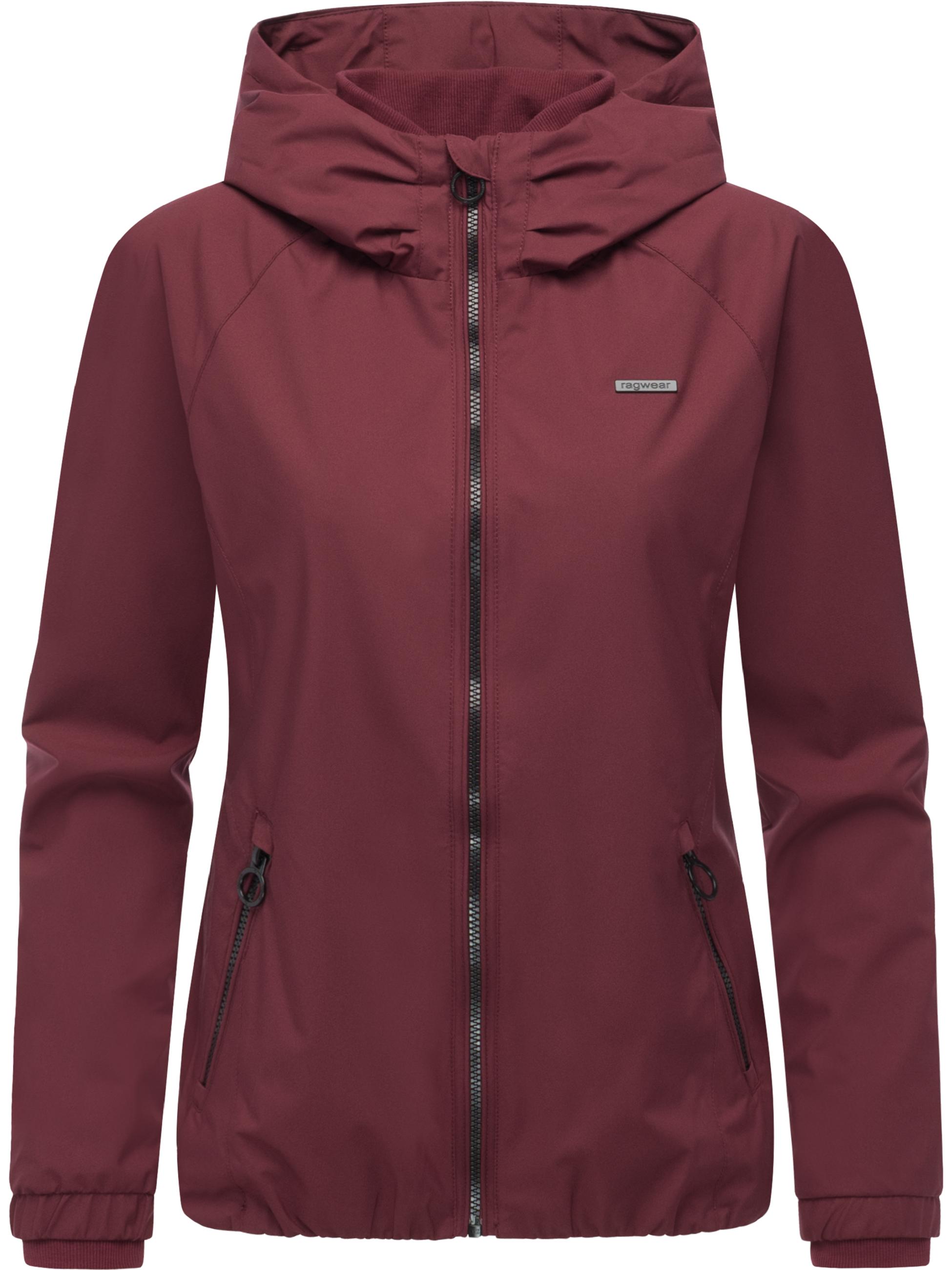 Wasserdichte Outdoorjacke mit Kapuze "Dizzie B YOUMODO" Wine