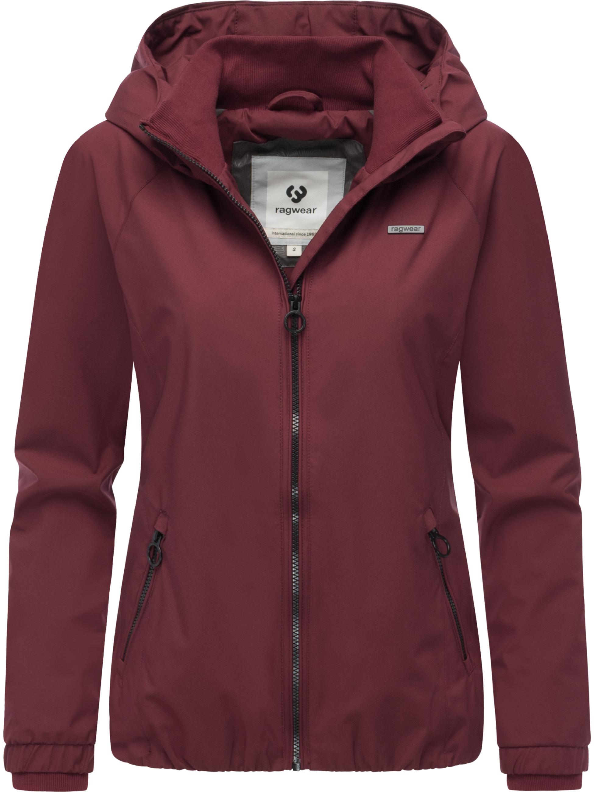Wasserdichte Outdoorjacke mit Kapuze "Dizzie B YOUMODO" Wine