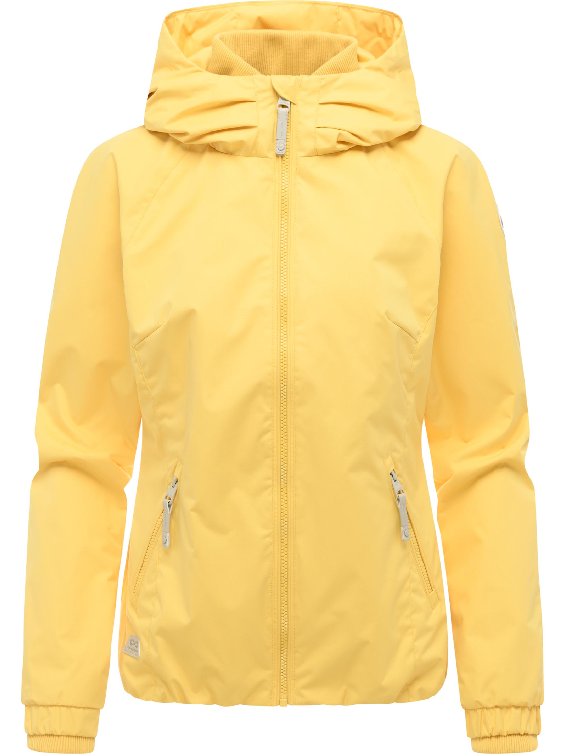 Wasserdichte Übergangsjacke mit Kapuze "Dizzie" Banana26