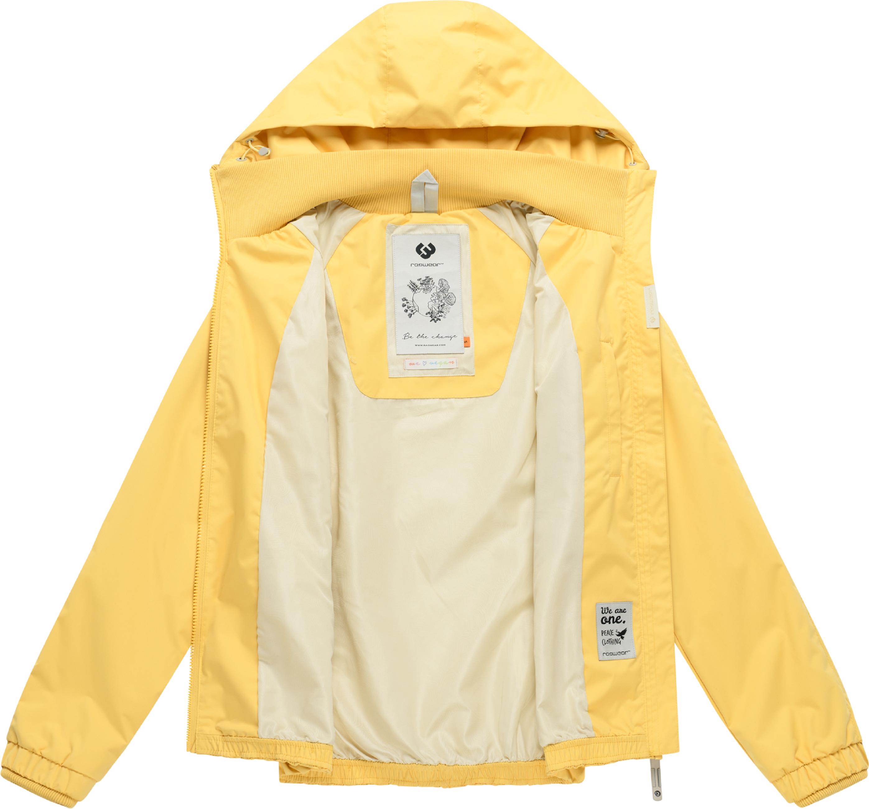 Wasserdichte Übergangsjacke mit Kapuze "Dizzie" Banana26