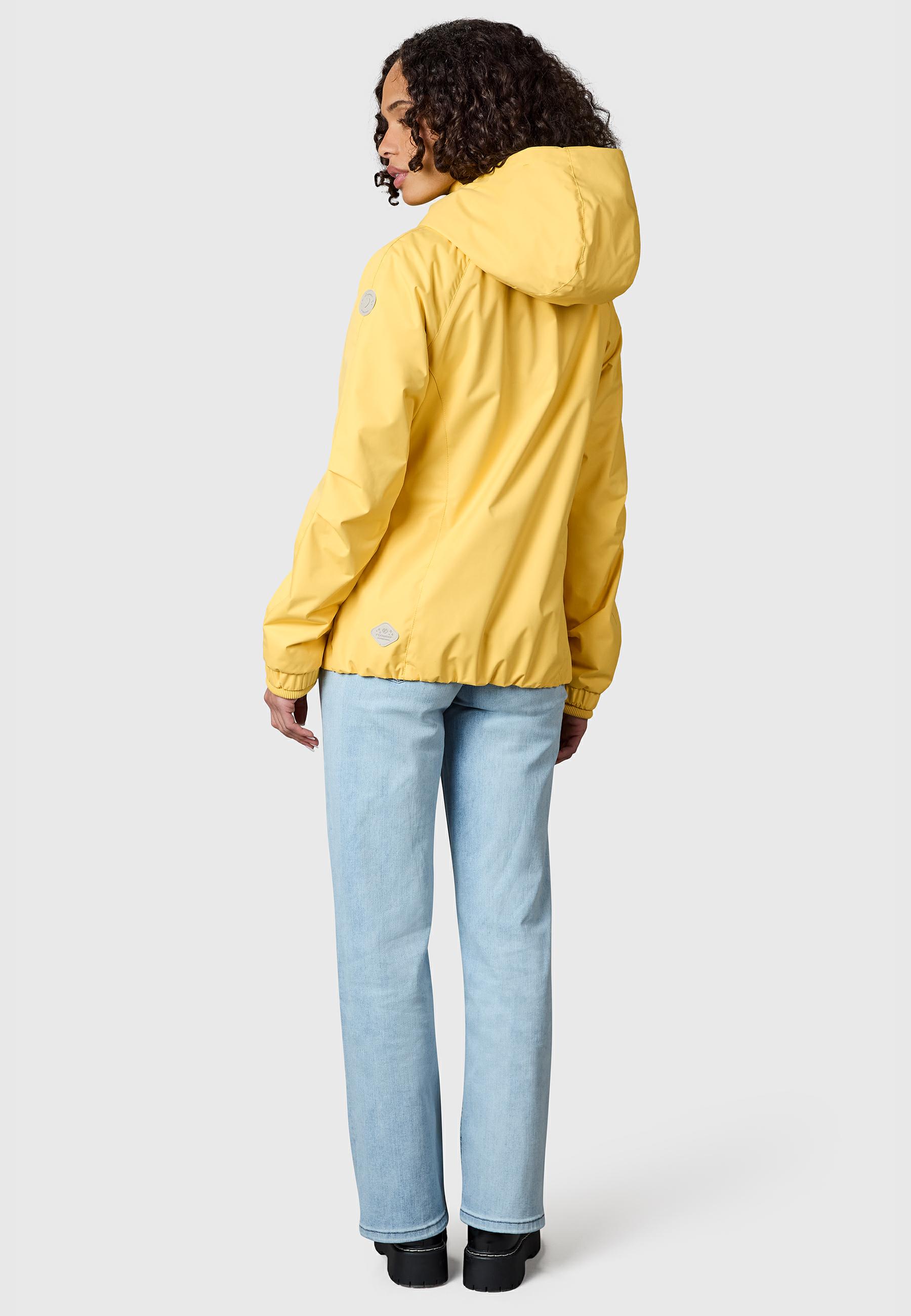 Wasserdichte Übergangsjacke mit Kapuze "Dizzie" Banana26