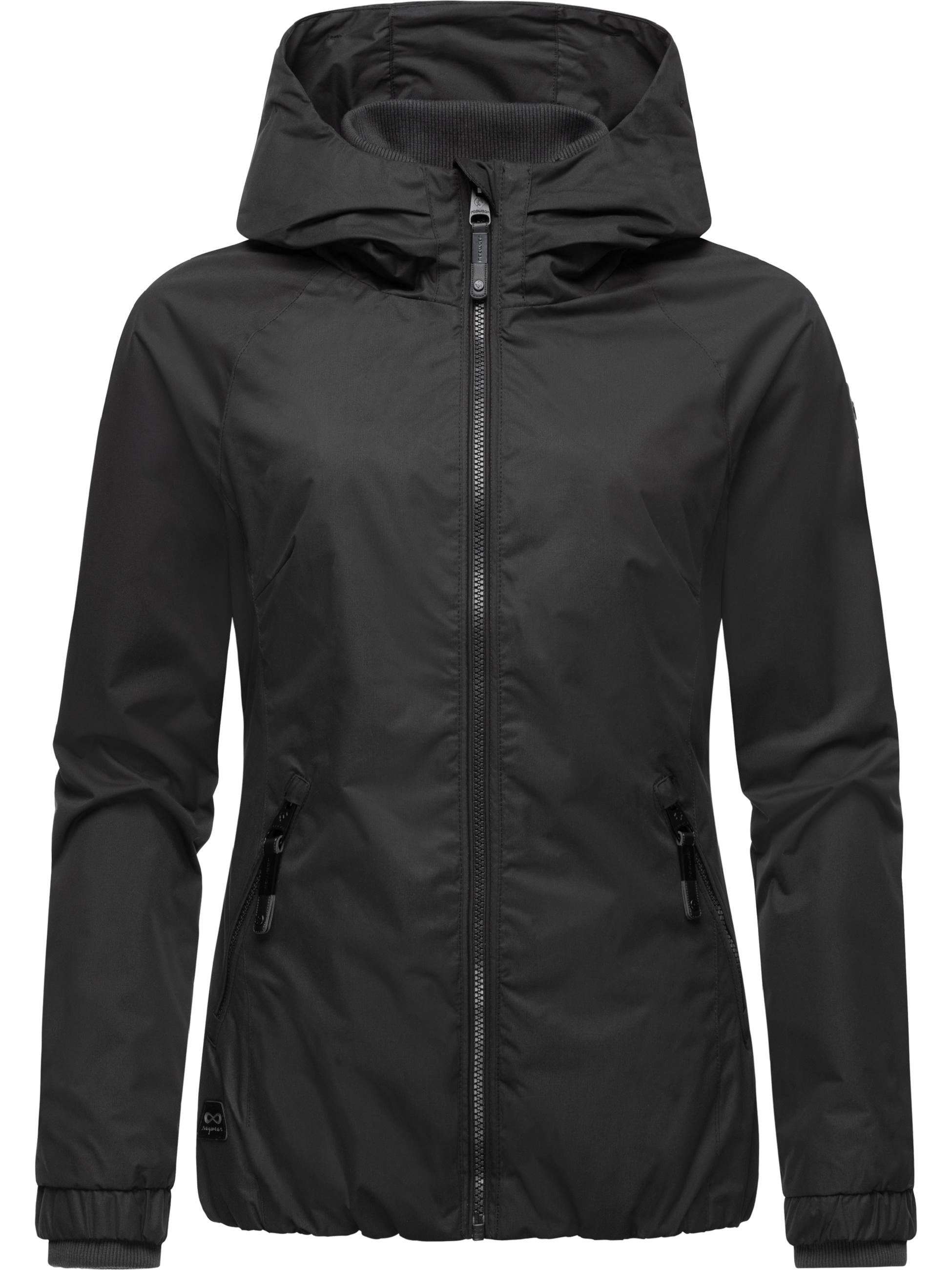 Leichte Übergangsjacke mit Kapuze "Dizzie" Black24