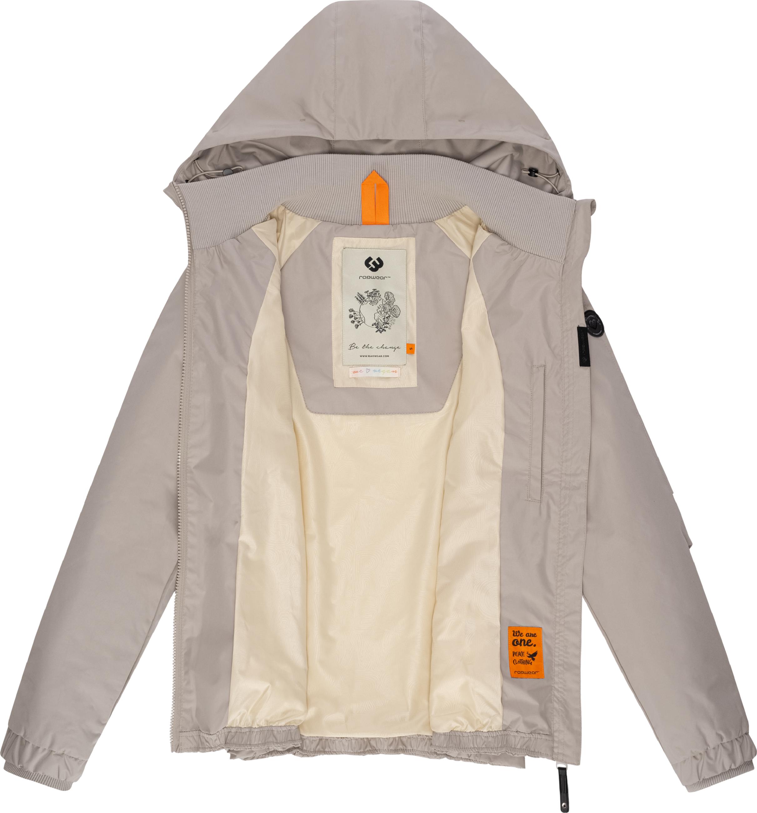 Wasserdichte Übergangsjacke mit Kapuze "Dizzie" Bone24