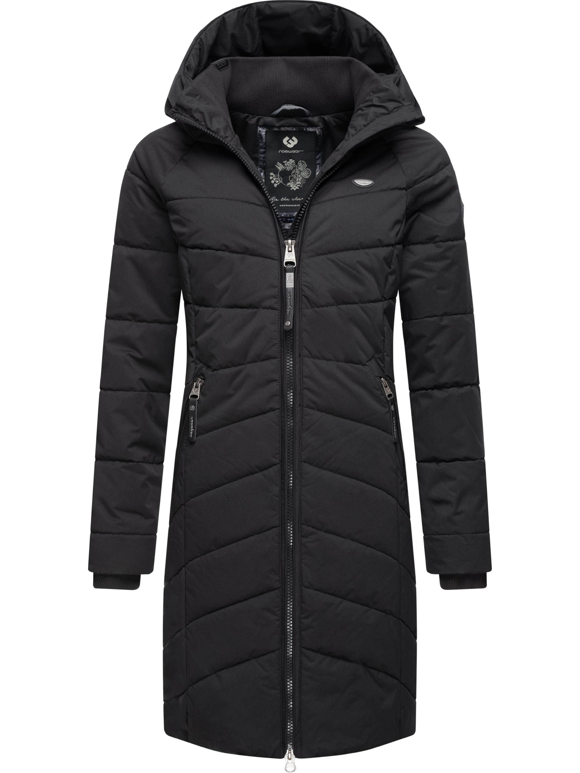 Wasserdichter Winter Steppmantel "Dizzie Coat" Black22