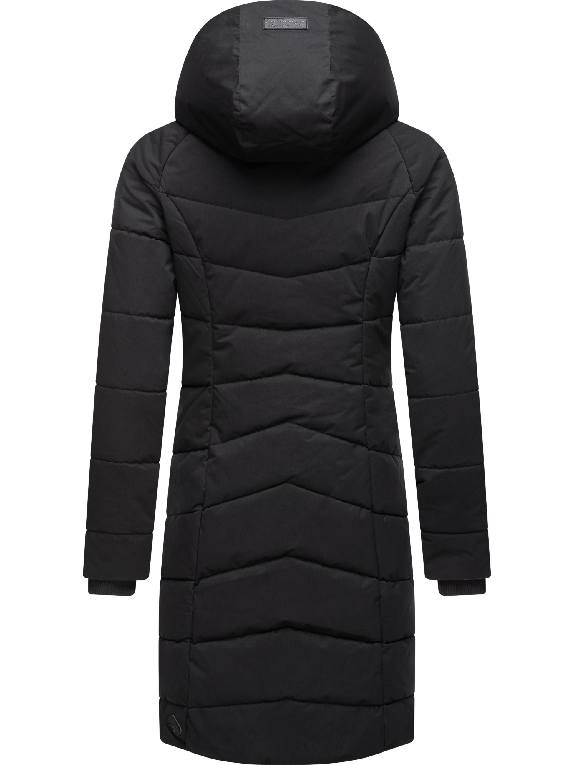 Wasserdichter Winter Steppmantel "Dizzie Coat" Black22