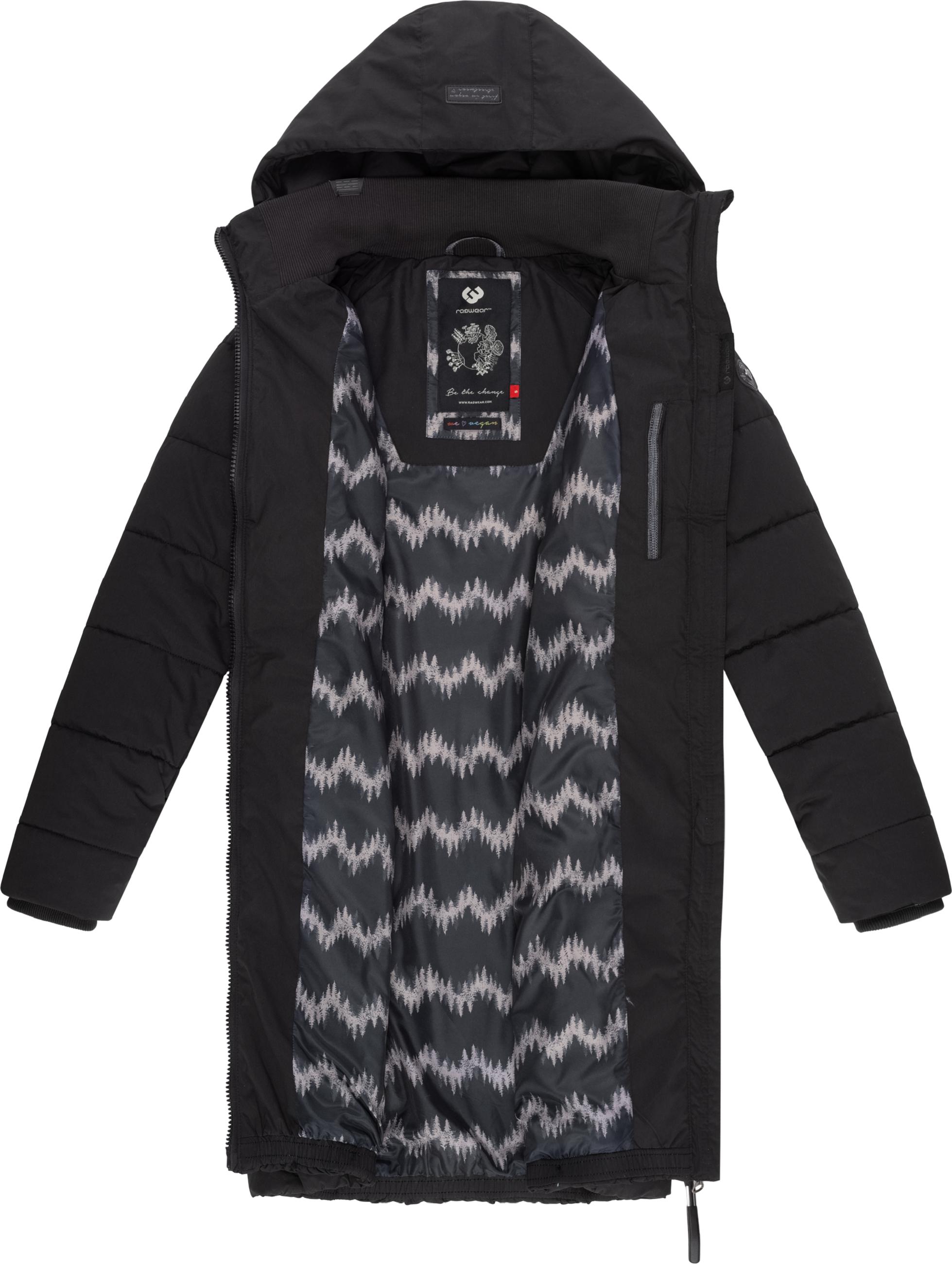 Wasserdichter Winter Steppmantel "Dizzie Coat" Black22