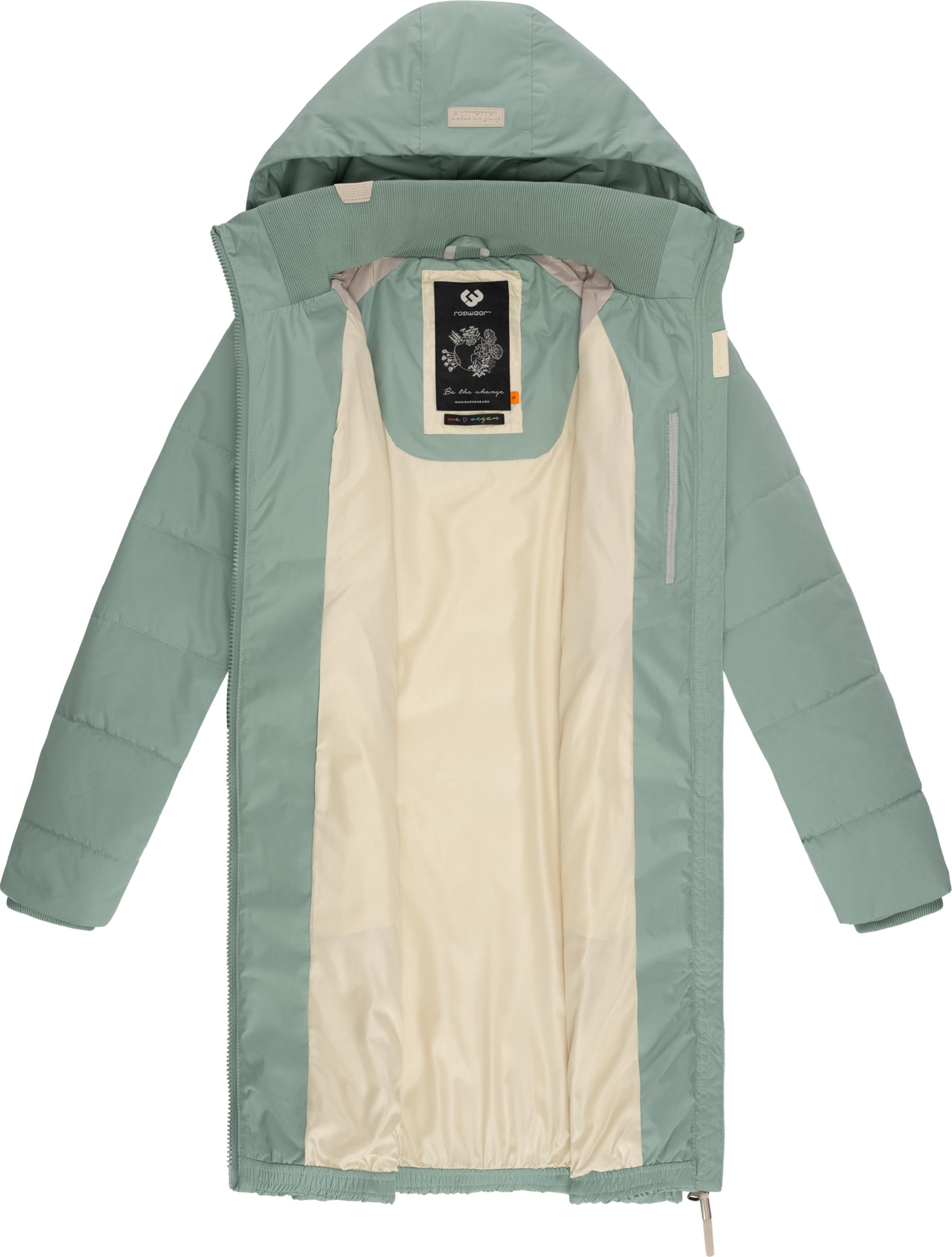 Langer Winter Steppmantel "Dizzie Coat" Dusty Green23