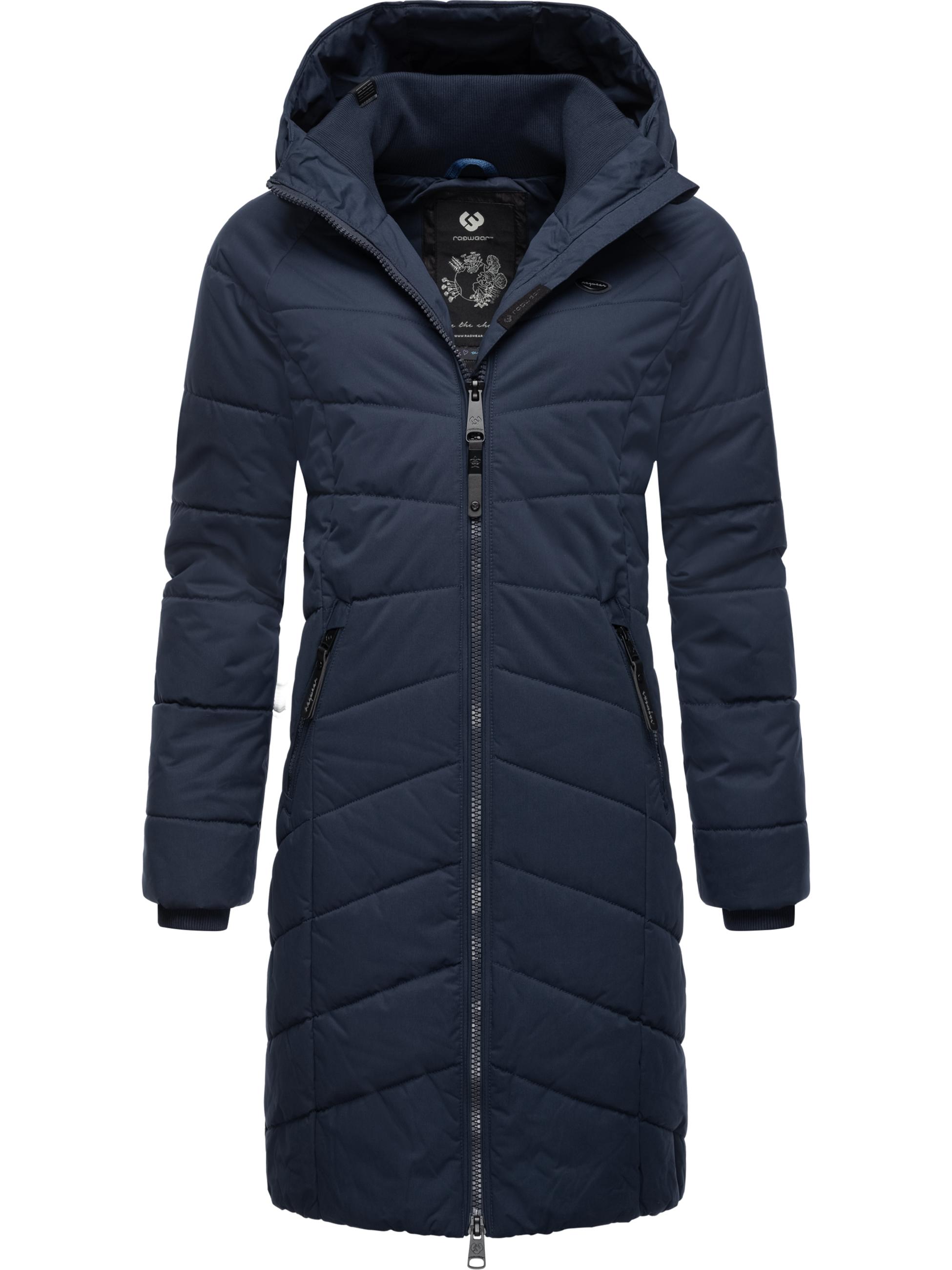 Langer Winter Steppmantel "Dizzie Coat" Navy23