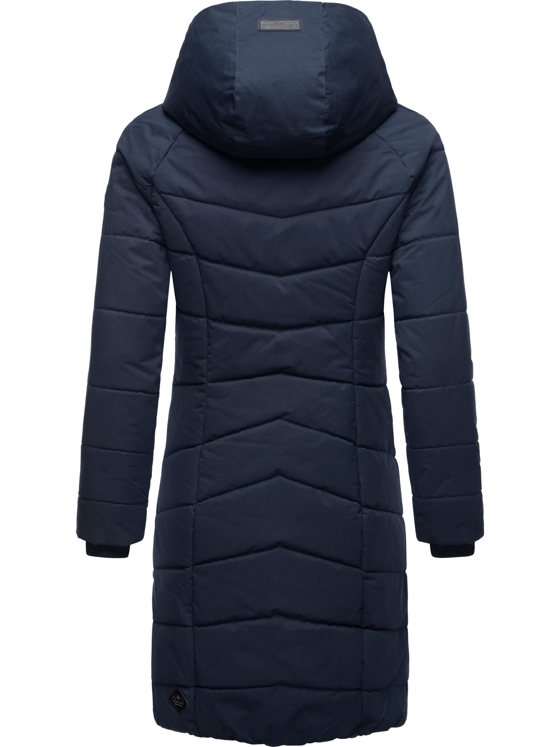 Langer Winter Steppmantel "Dizzie Coat" Navy23