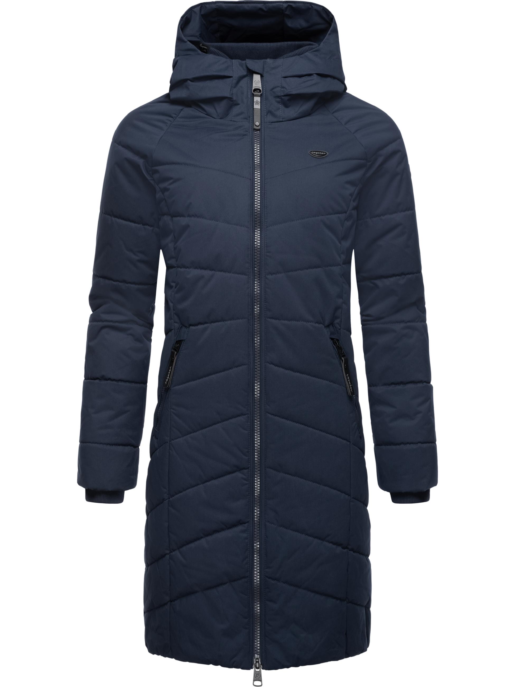 Langer Winter Steppmantel "Dizzie Coat" Navy23