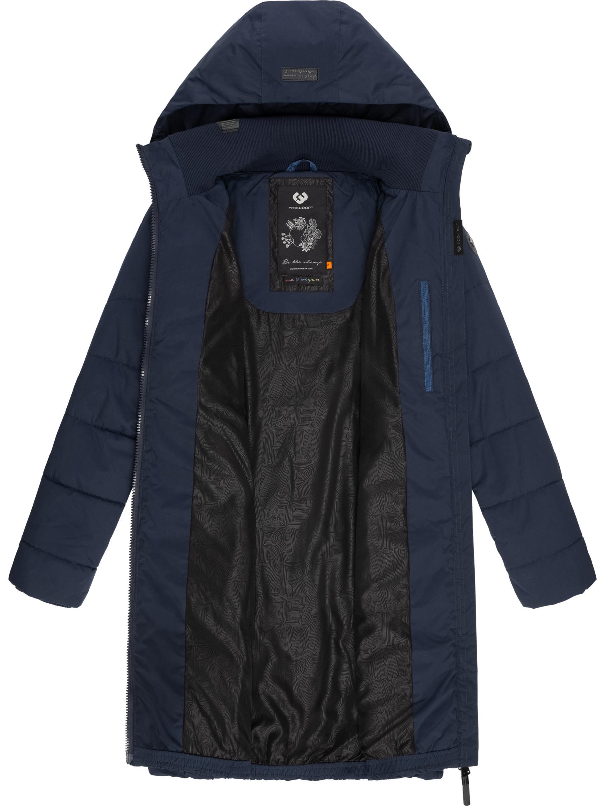 Langer Winter Steppmantel "Dizzie Coat" Navy23