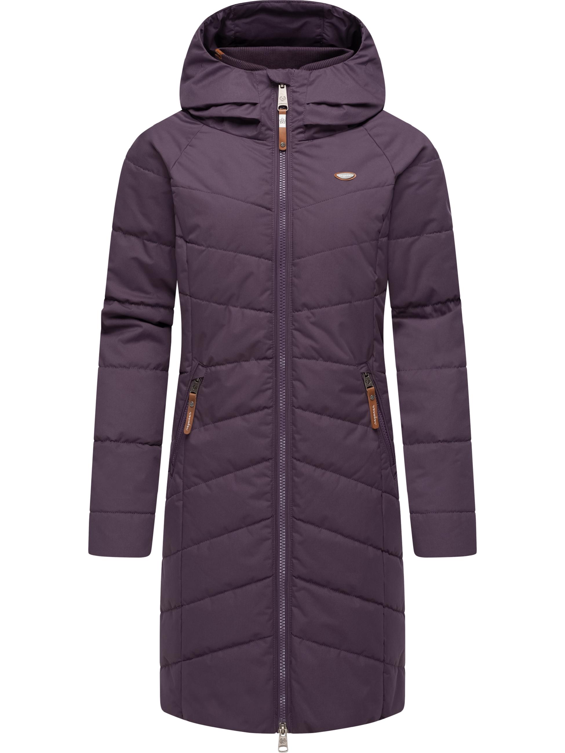 Langer Winter Steppmantel "Dizzie Coat" Plum24