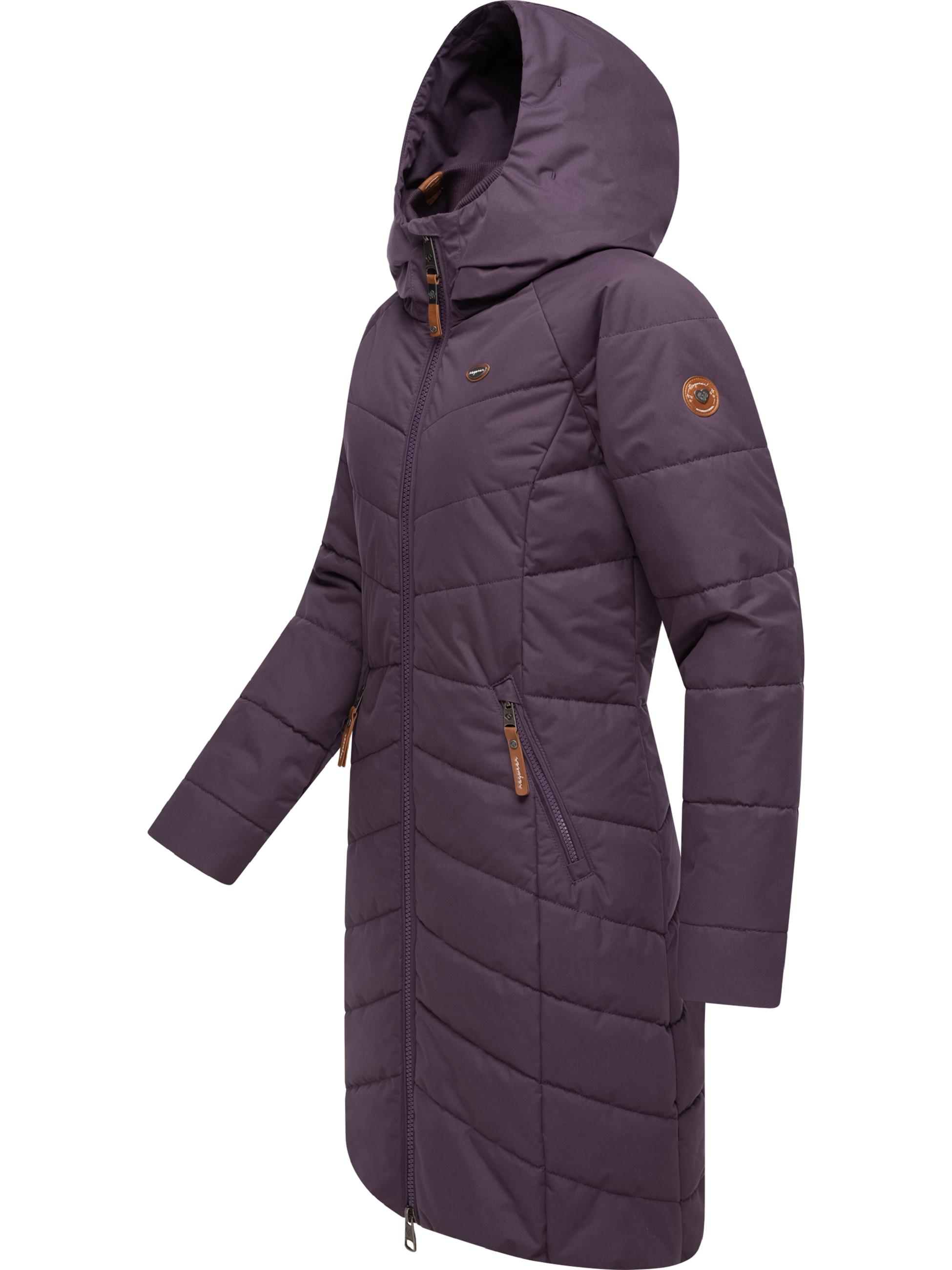 Langer Winter Steppmantel "Dizzie Coat" Plum24