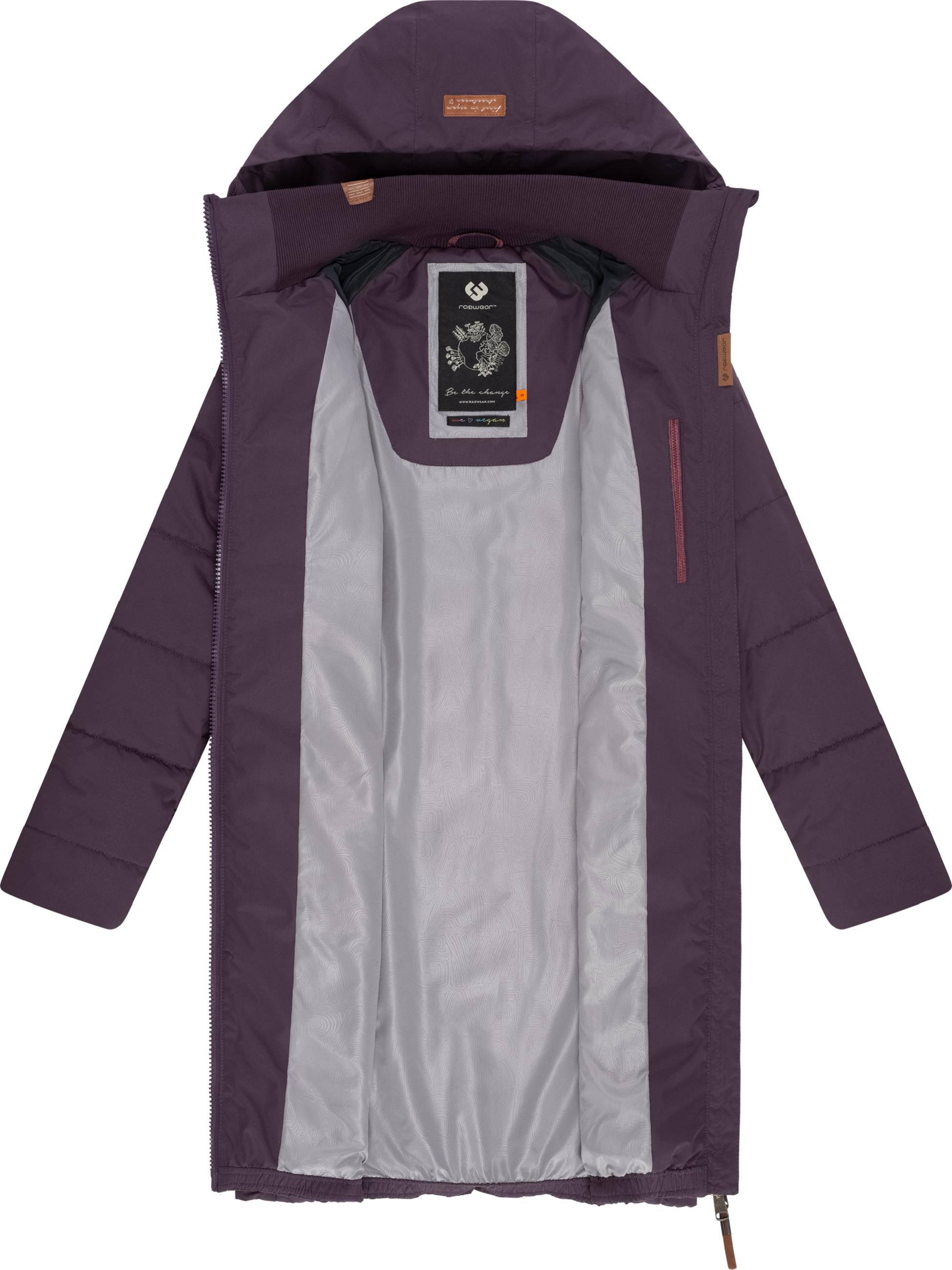 Langer Winter Steppmantel "Dizzie Coat" Plum24