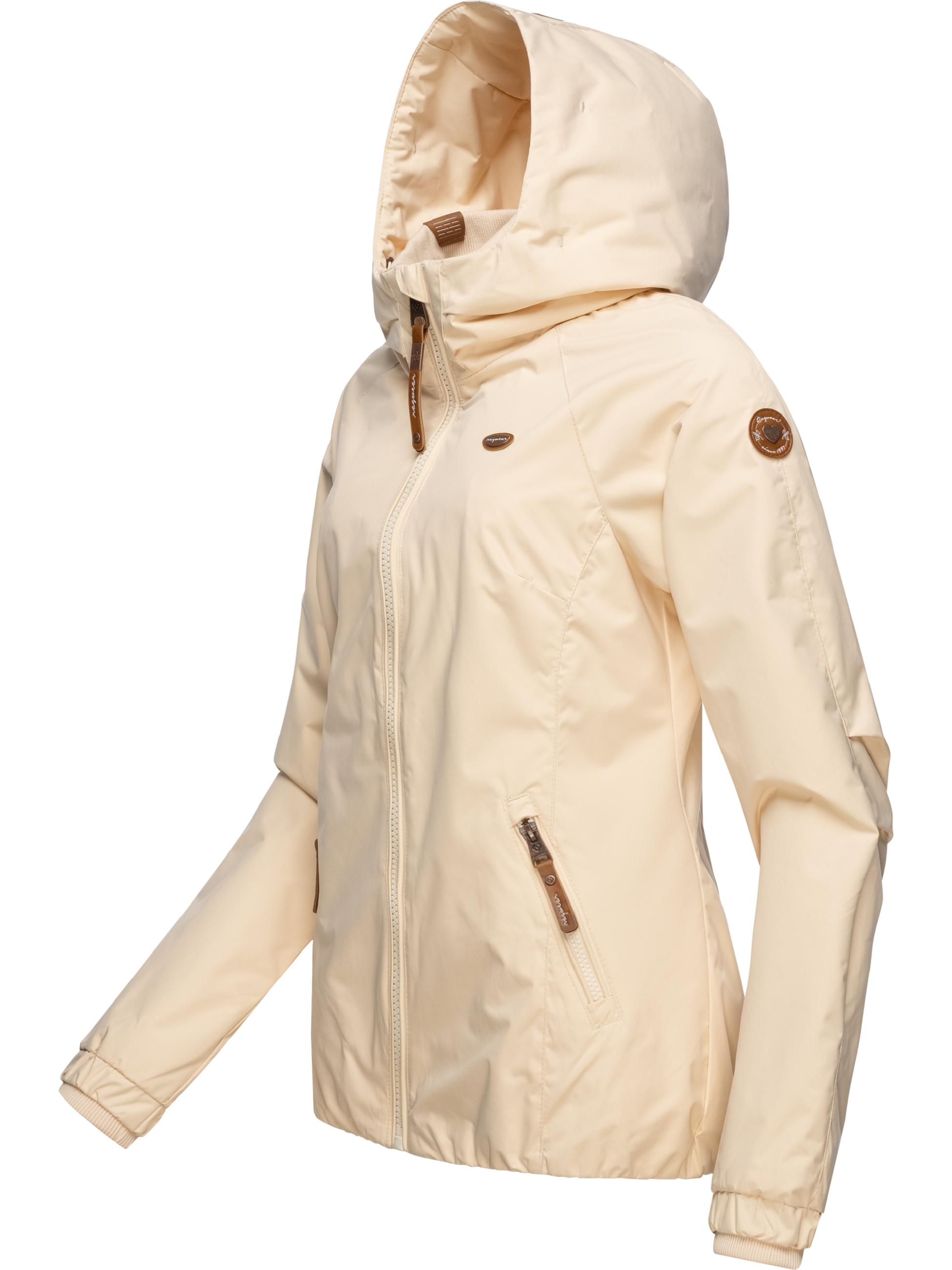 Wasserdichte Übergangsjacke mit Kapuze "Dizzie" Cream22