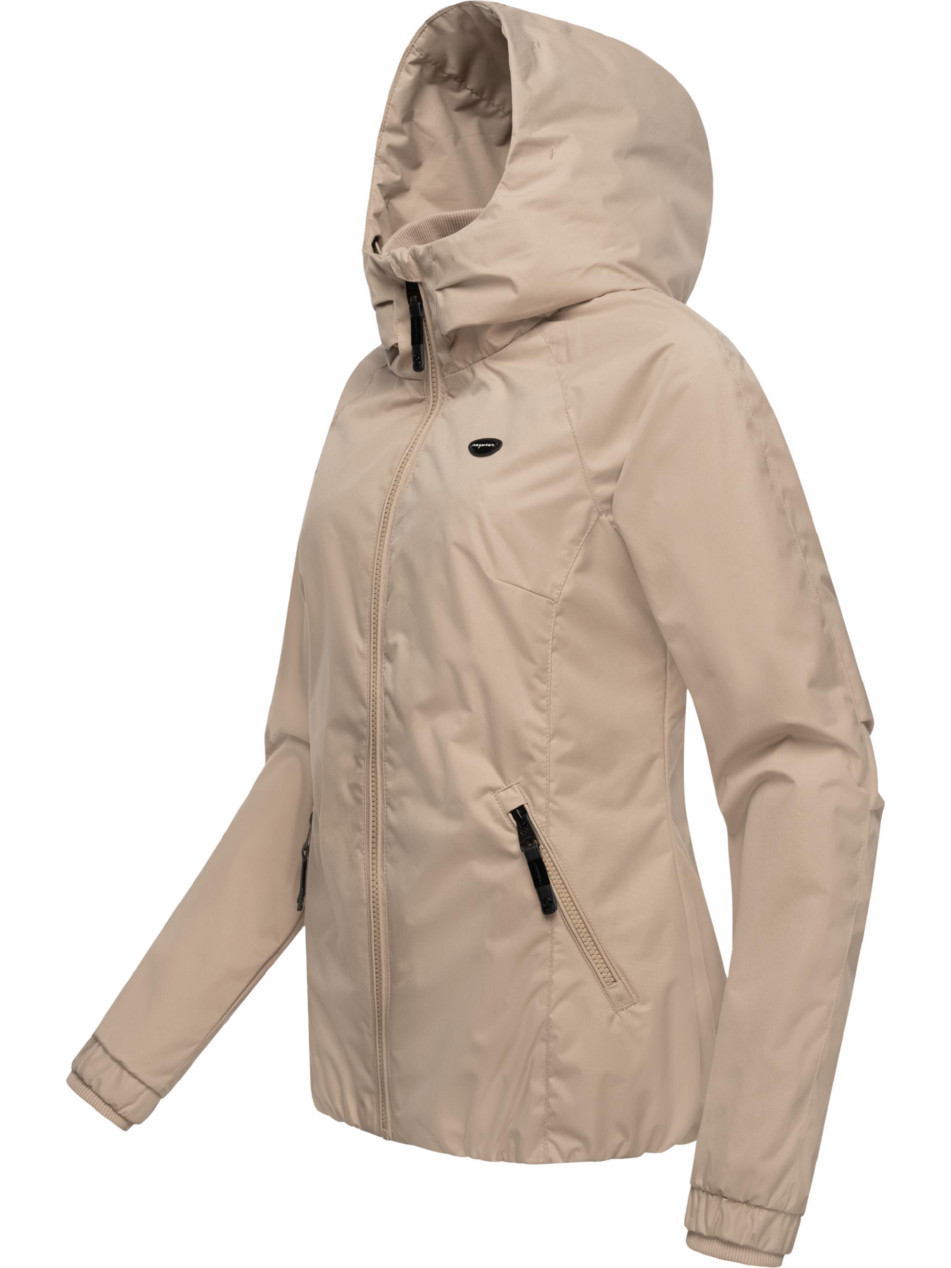 Leichte Übergangsjacke mit Kapuze "Dizzie" Latte024