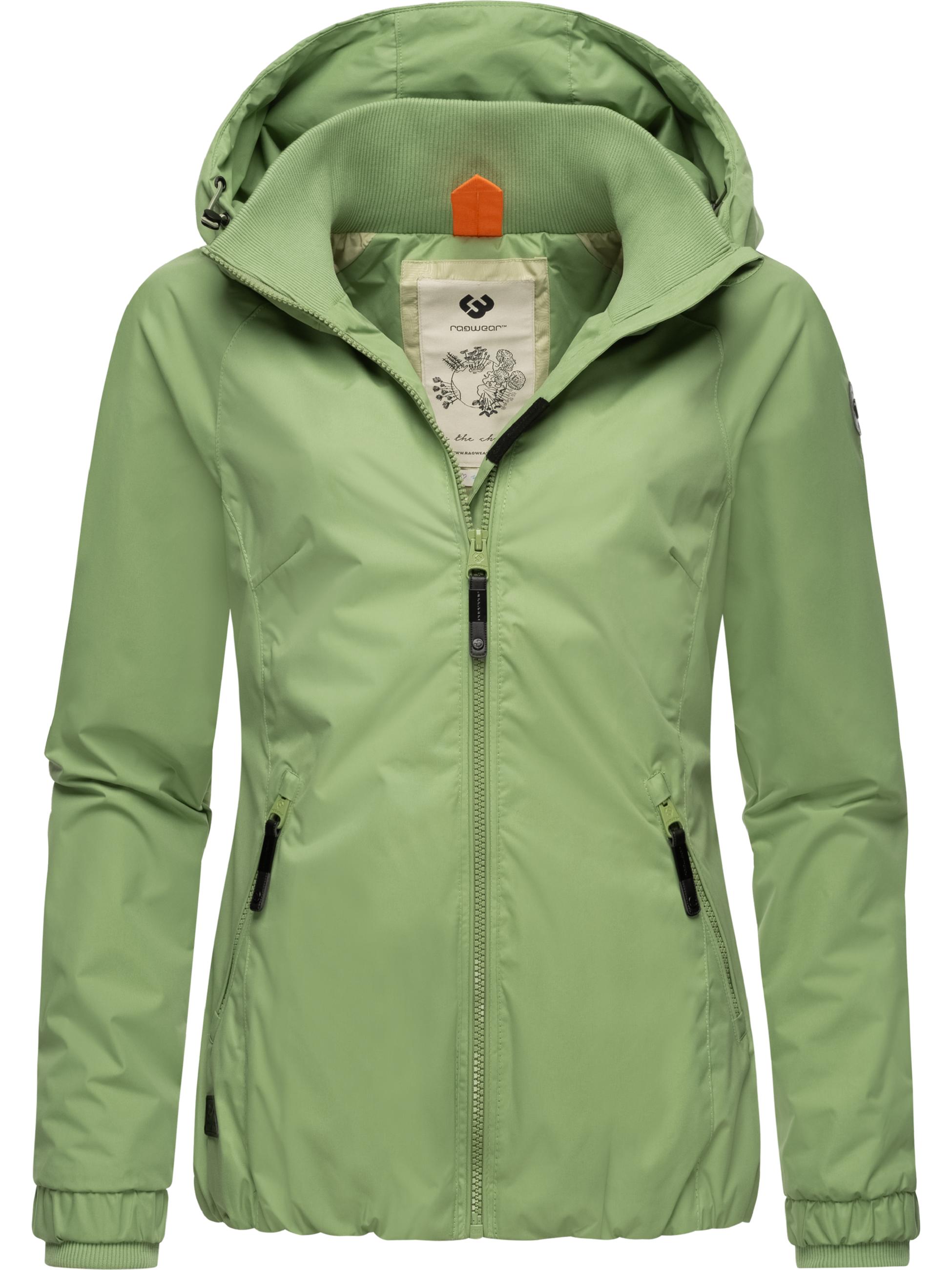 Leichte Übergangsjacke mit Kapuze "Dizzie" Light Green24