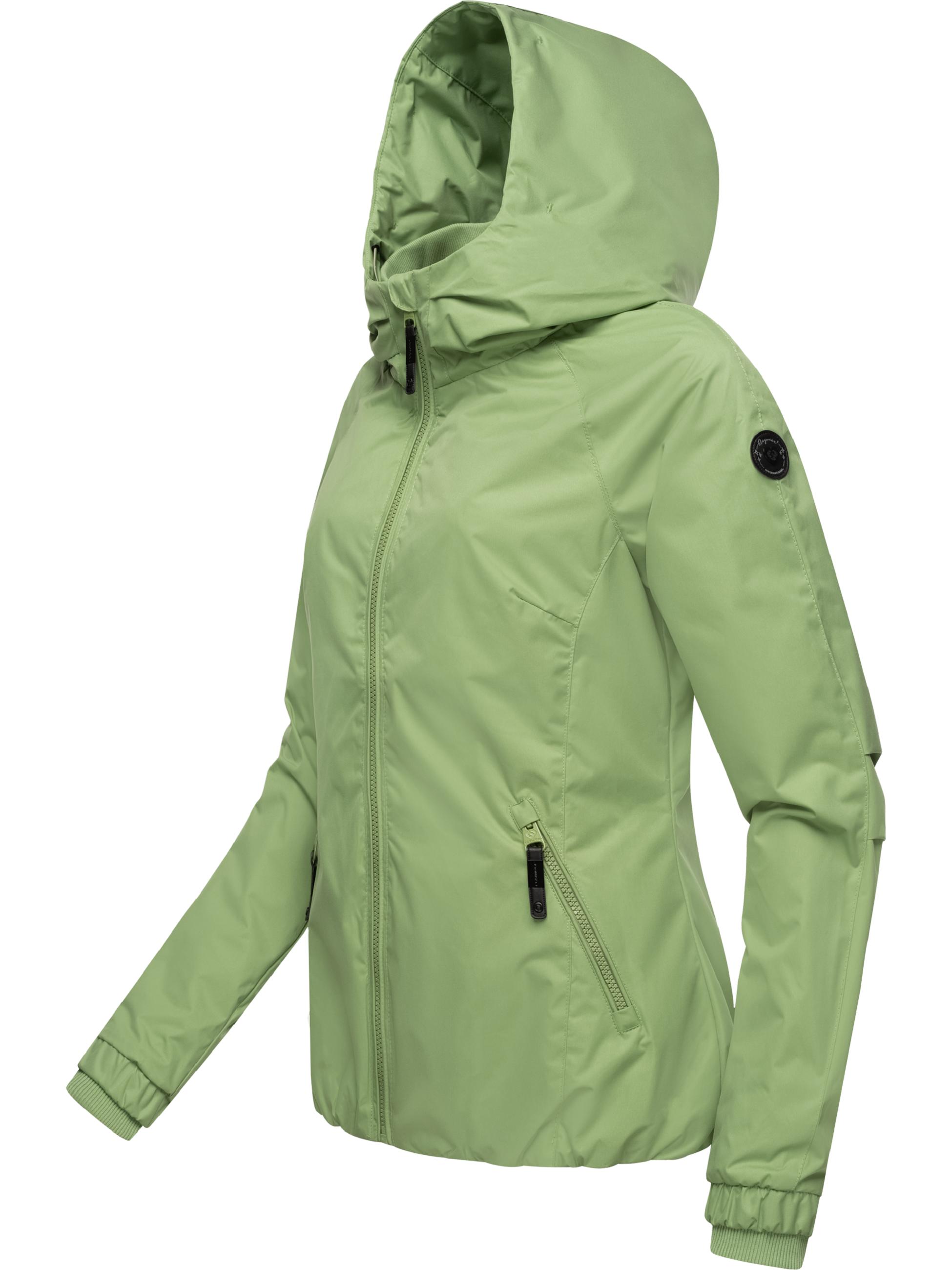 Leichte Übergangsjacke mit Kapuze "Dizzie" Light Green24