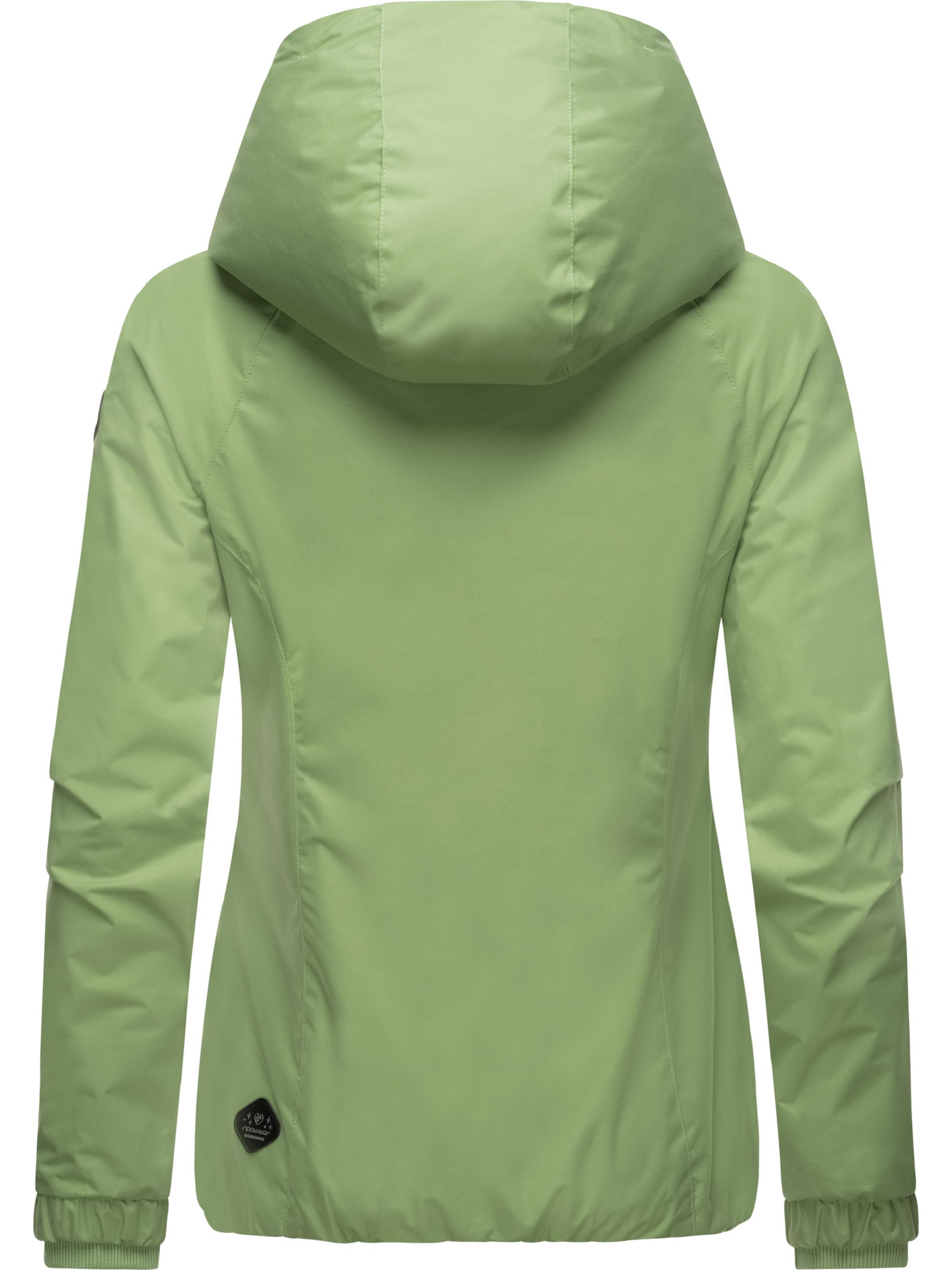 Leichte Übergangsjacke mit Kapuze "Dizzie" Light Green24