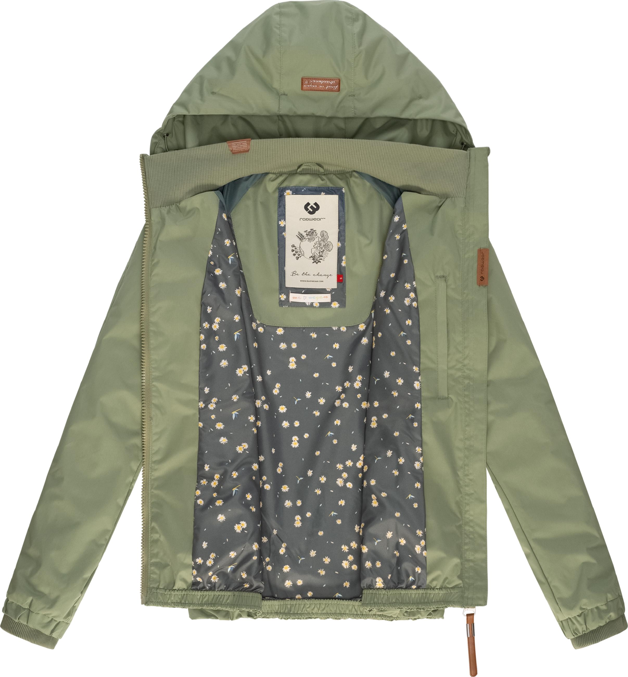 Leichte Übergangsjacke mit Kapuze "Dizzie" Light Olive22