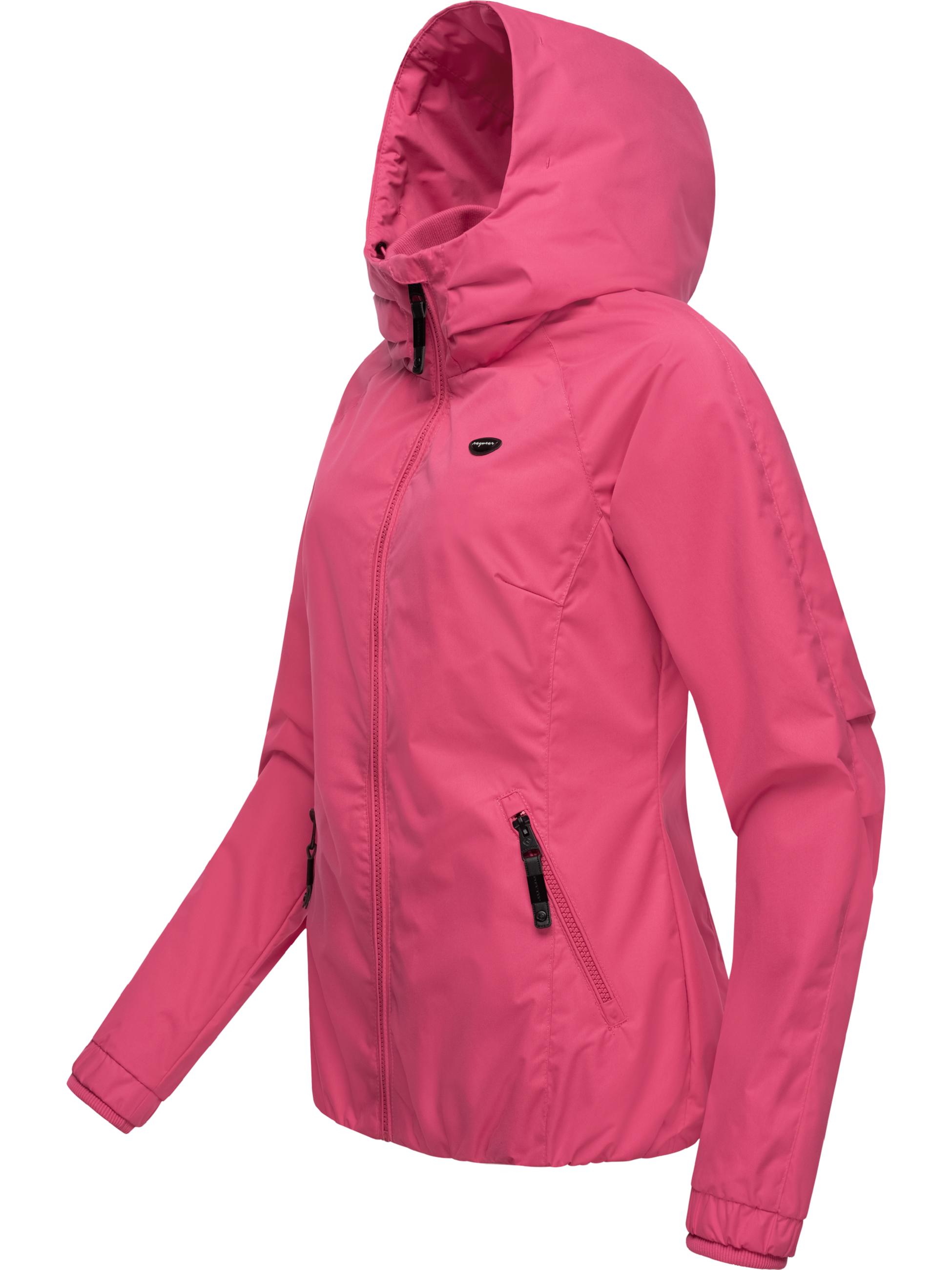 Leichte Übergangsjacke mit Kapuze "Dizzie" Magenta024