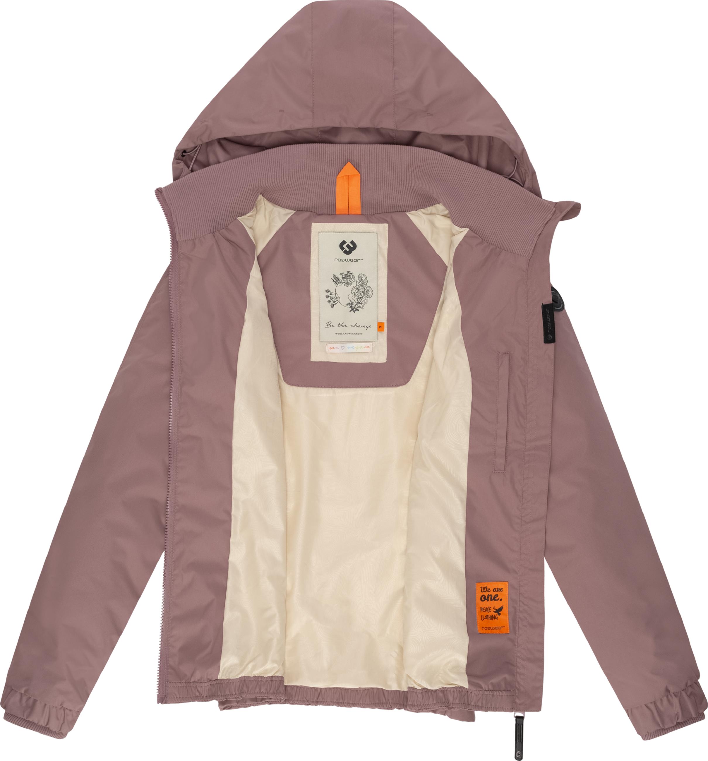 Leichte Übergangsjacke mit Kapuze "Dizzie" Mauve24