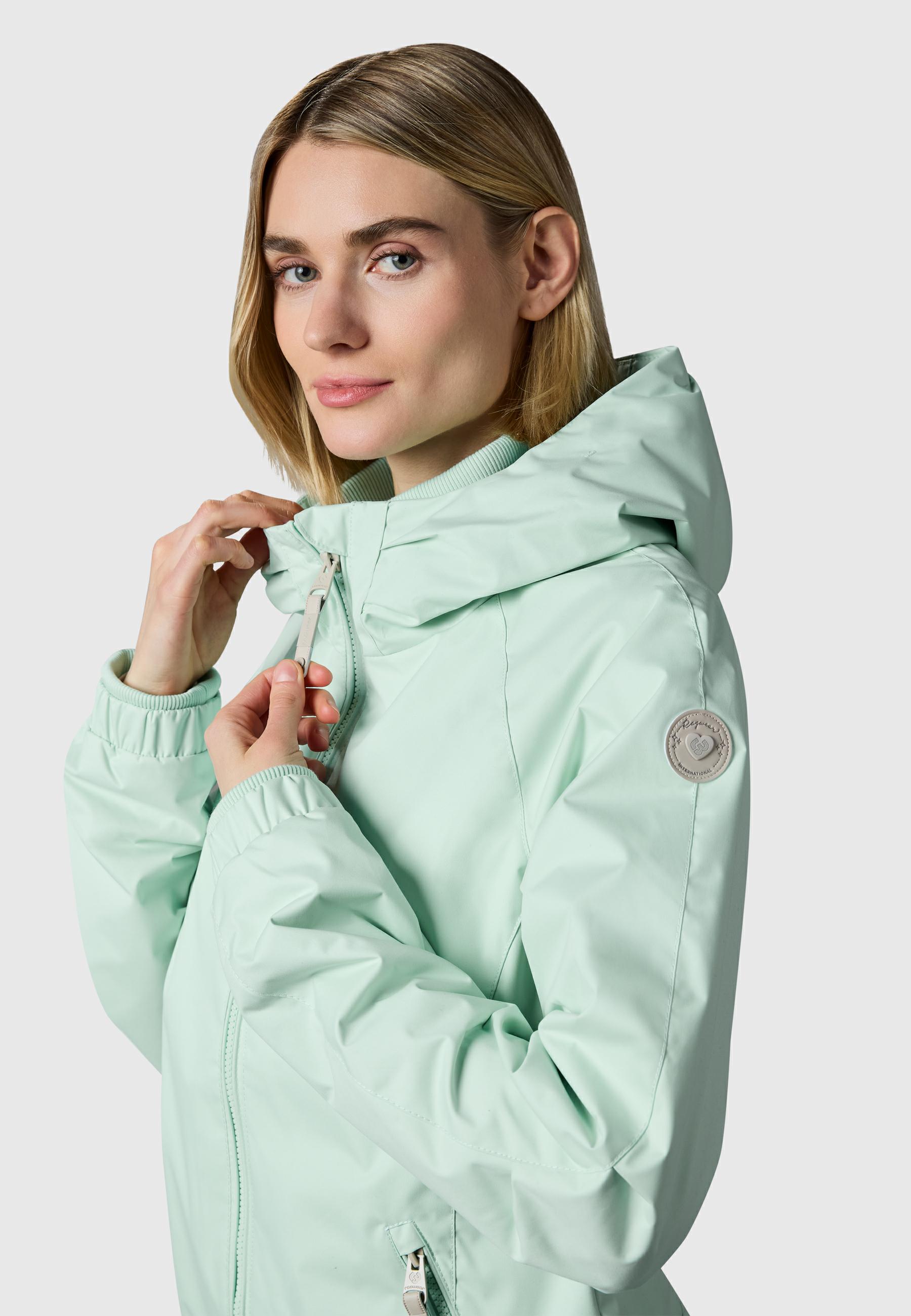 Wasserdichte Übergangsjacke mit Kapuze "Dizzie" Mint26