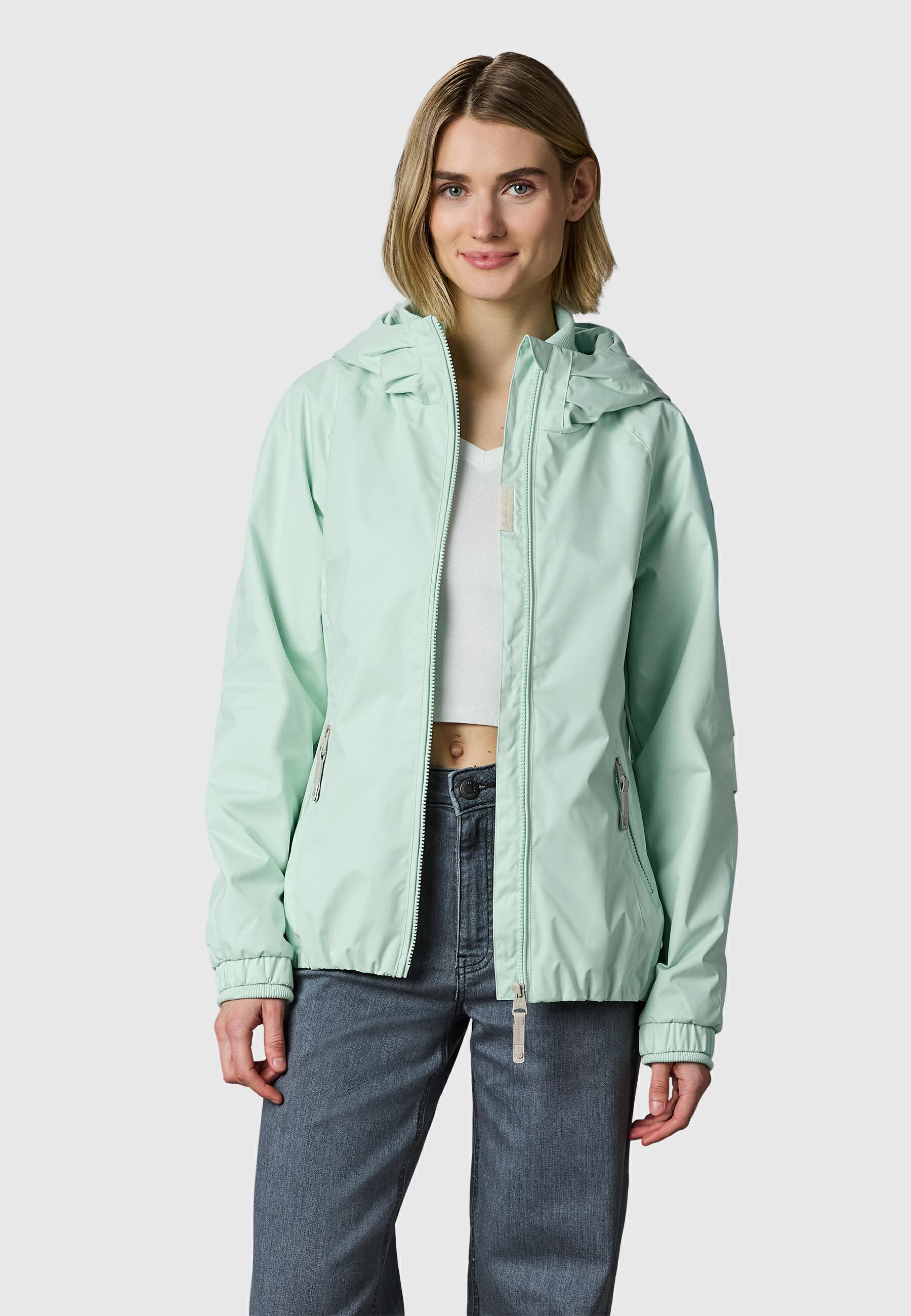 Wasserdichte Übergangsjacke mit Kapuze "Dizzie" Mint26
