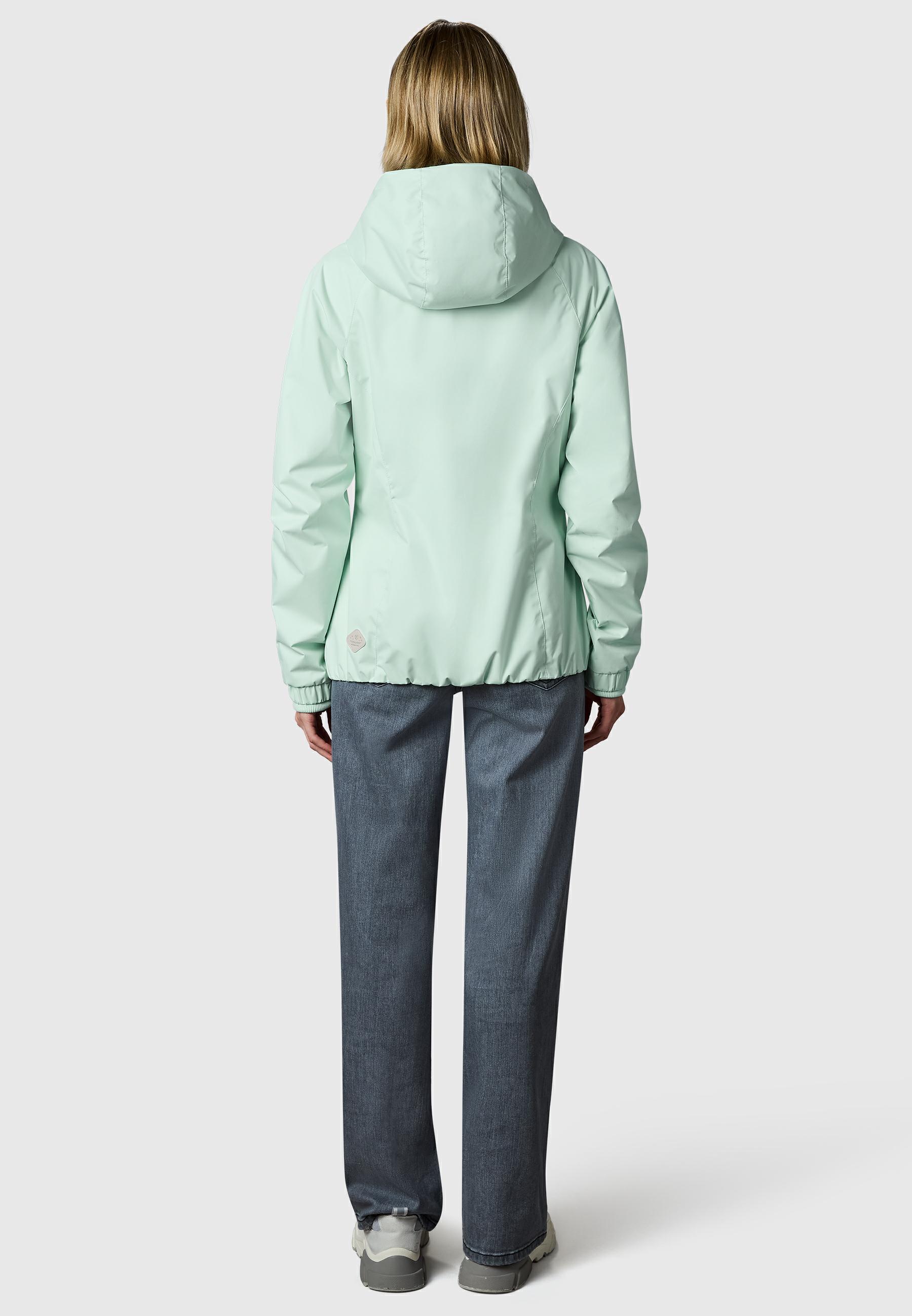 Wasserdichte Übergangsjacke mit Kapuze "Dizzie" Mint26