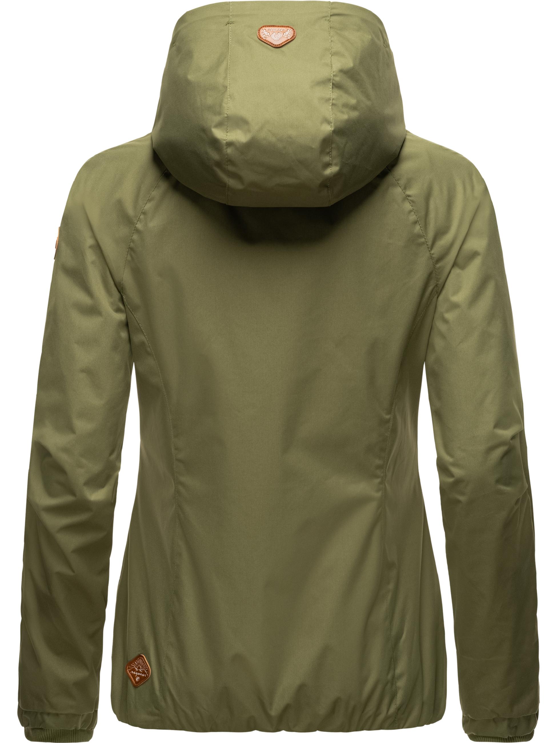 Wasserdichte Übergangsjacke mit Kapuze "Dizzie" Olive21