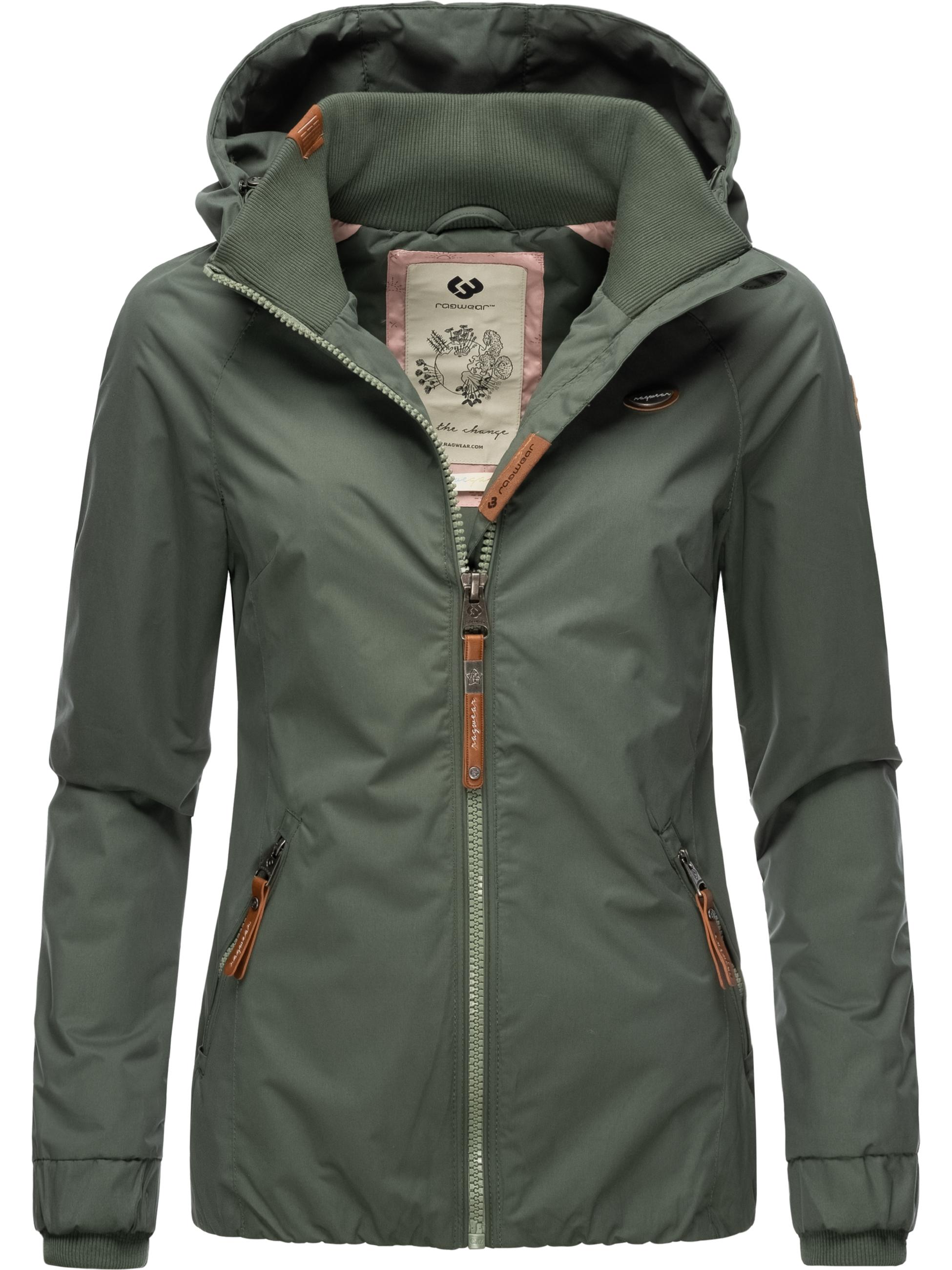Wasserdichte Übergangsjacke mit Kapuze "Dizzie" Olive22