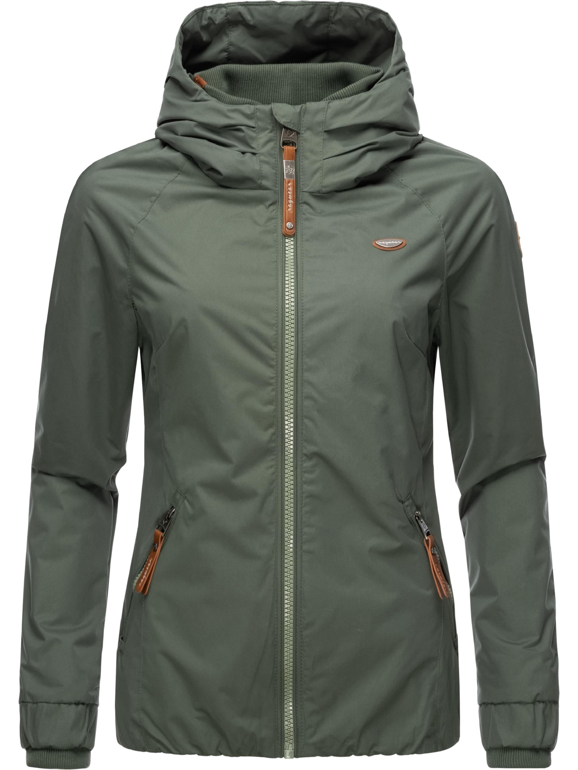 Wasserdichte Übergangsjacke mit Kapuze "Dizzie" Olive22